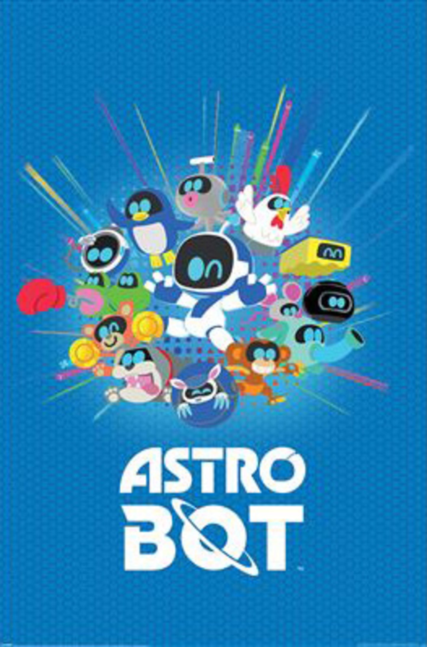 Poster Playstation Astro Bot Friends 61x91,5cm