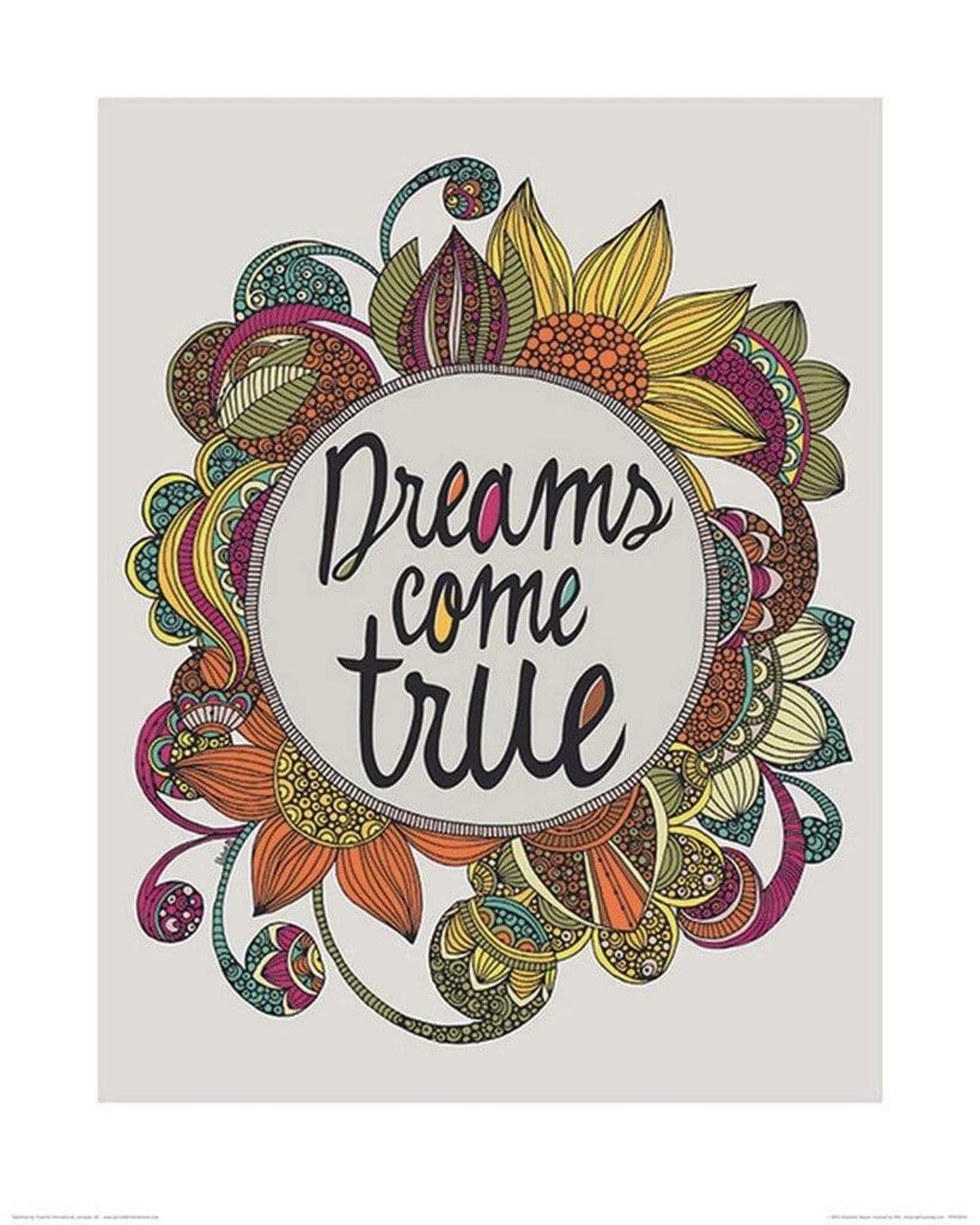 Kunstdruk Valentina Ramos - Dreams Come True 40x50cm