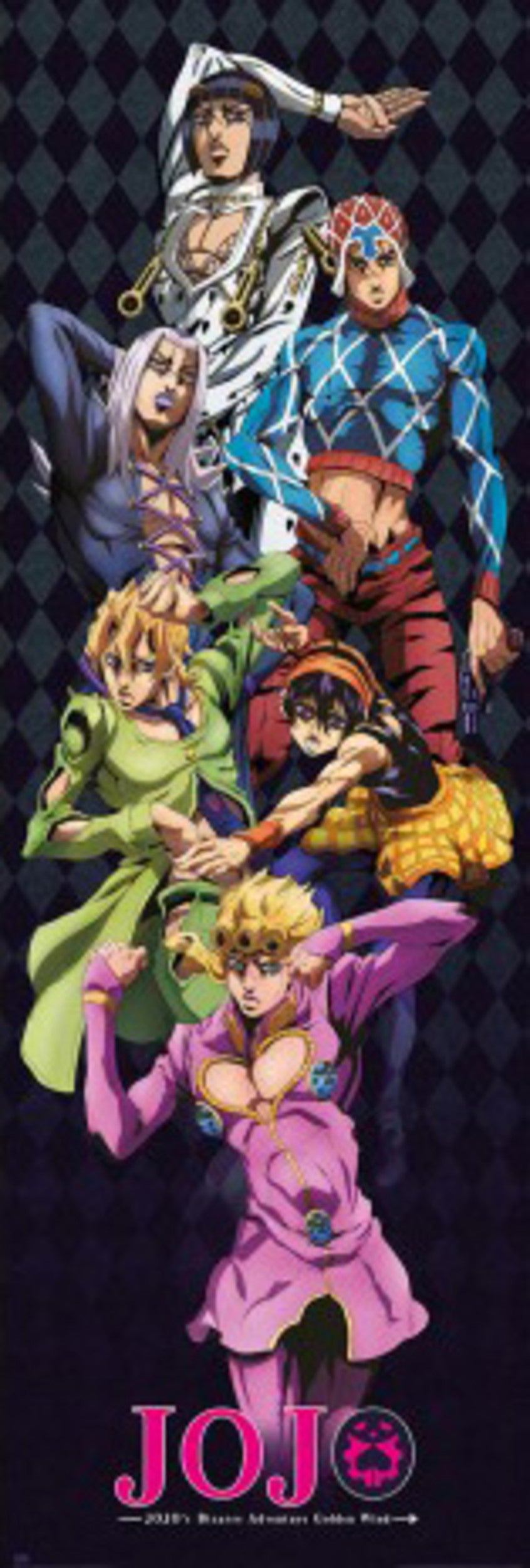 Poster Jojos Bizarre Adventure 53x158cm | Posters.nl