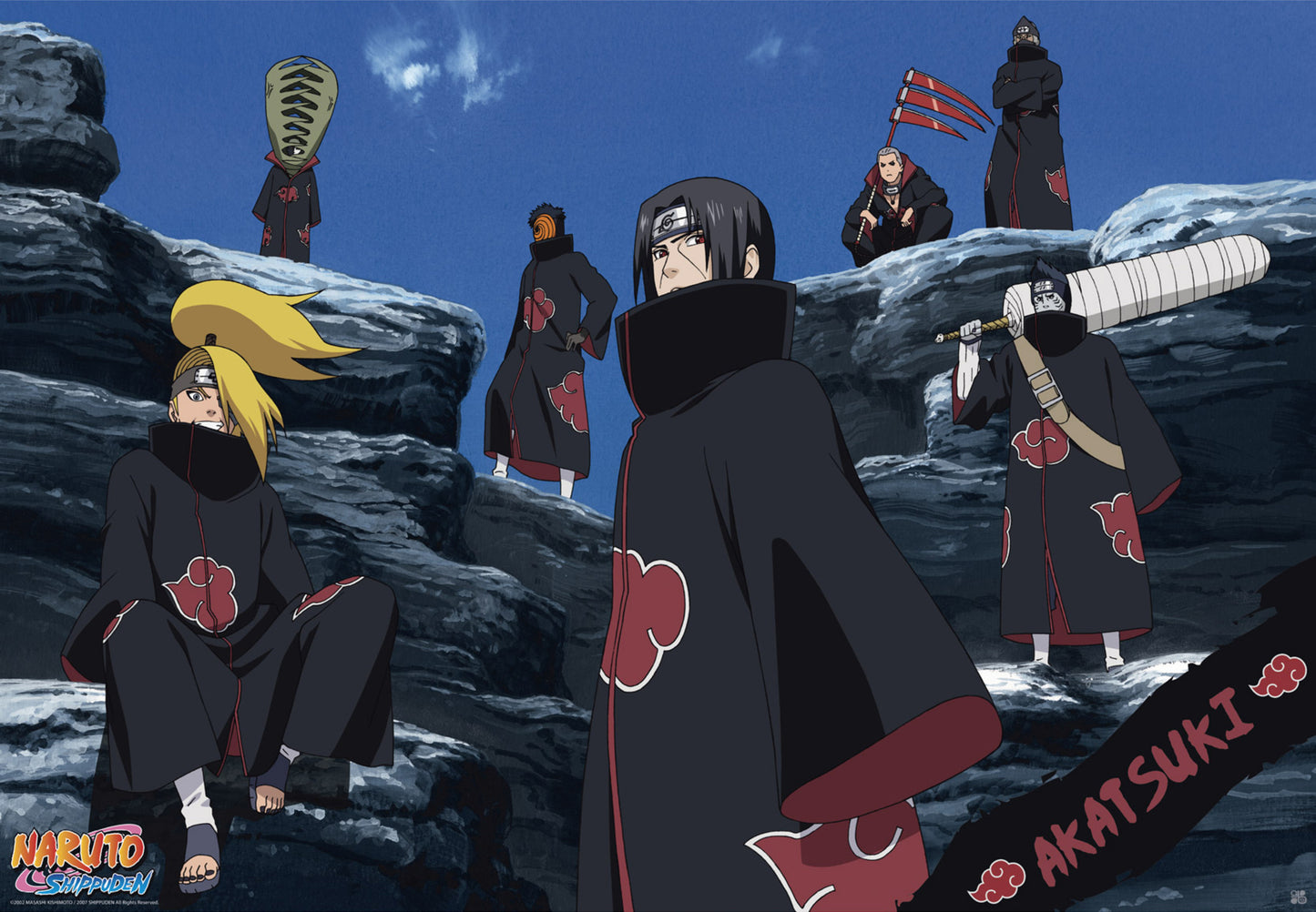 Poster Naruto - Akatsuki 91,5x61cm