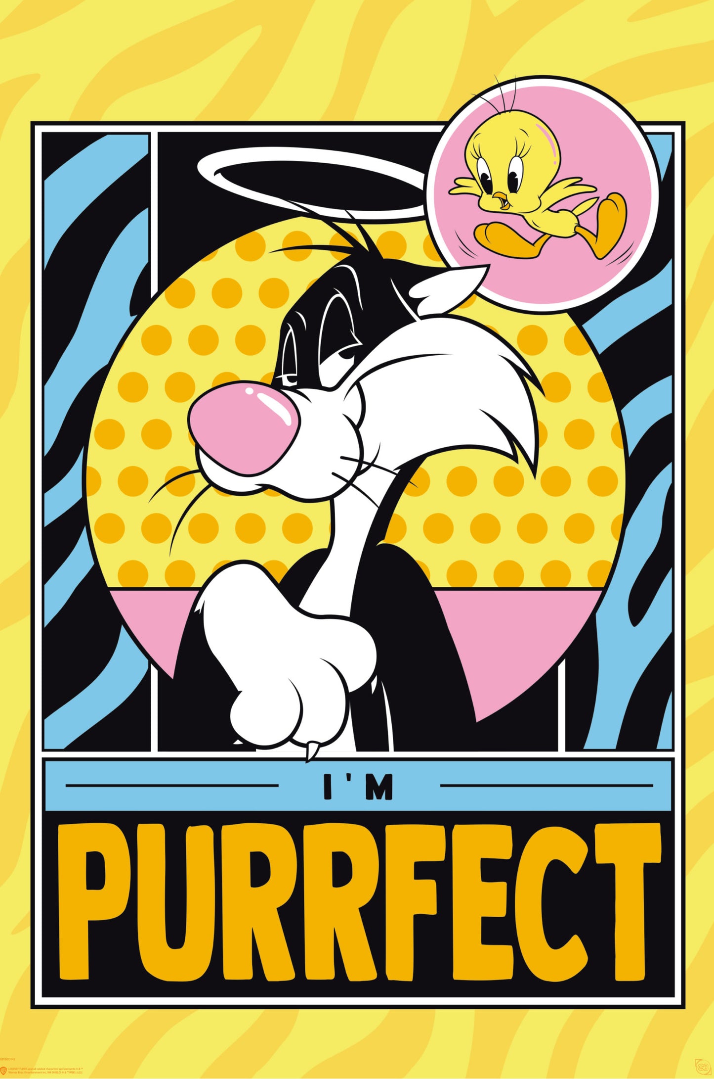 Poster Looney Tunes - Tweety and Sylveste 61x91,5cm