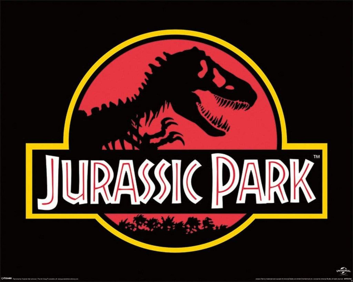 Poster Jurassic Park - Classic Logo 50x40cm