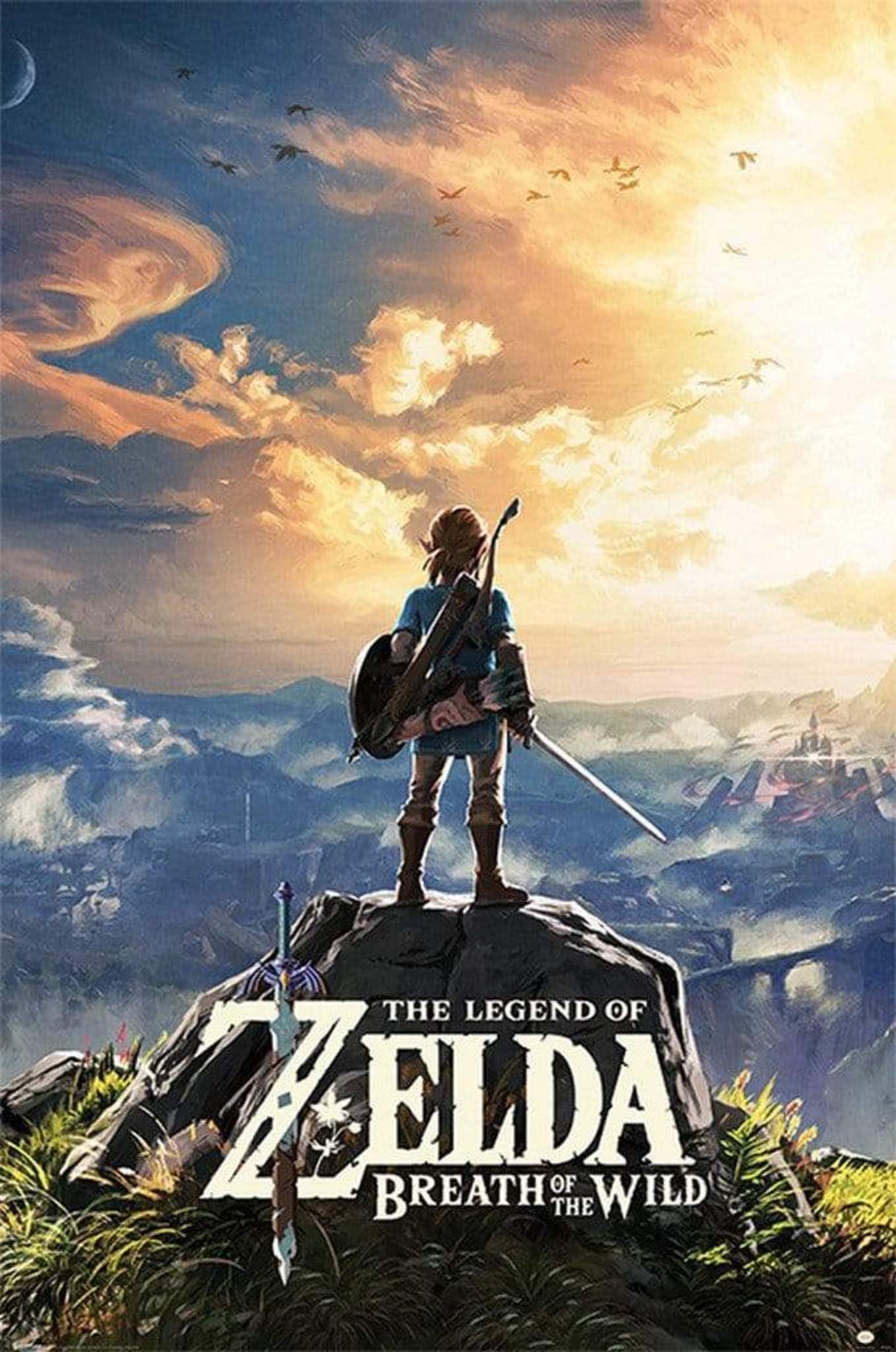 Poster The Legend of Zelda - Breath of the Wild Sunset 61x91,5cm