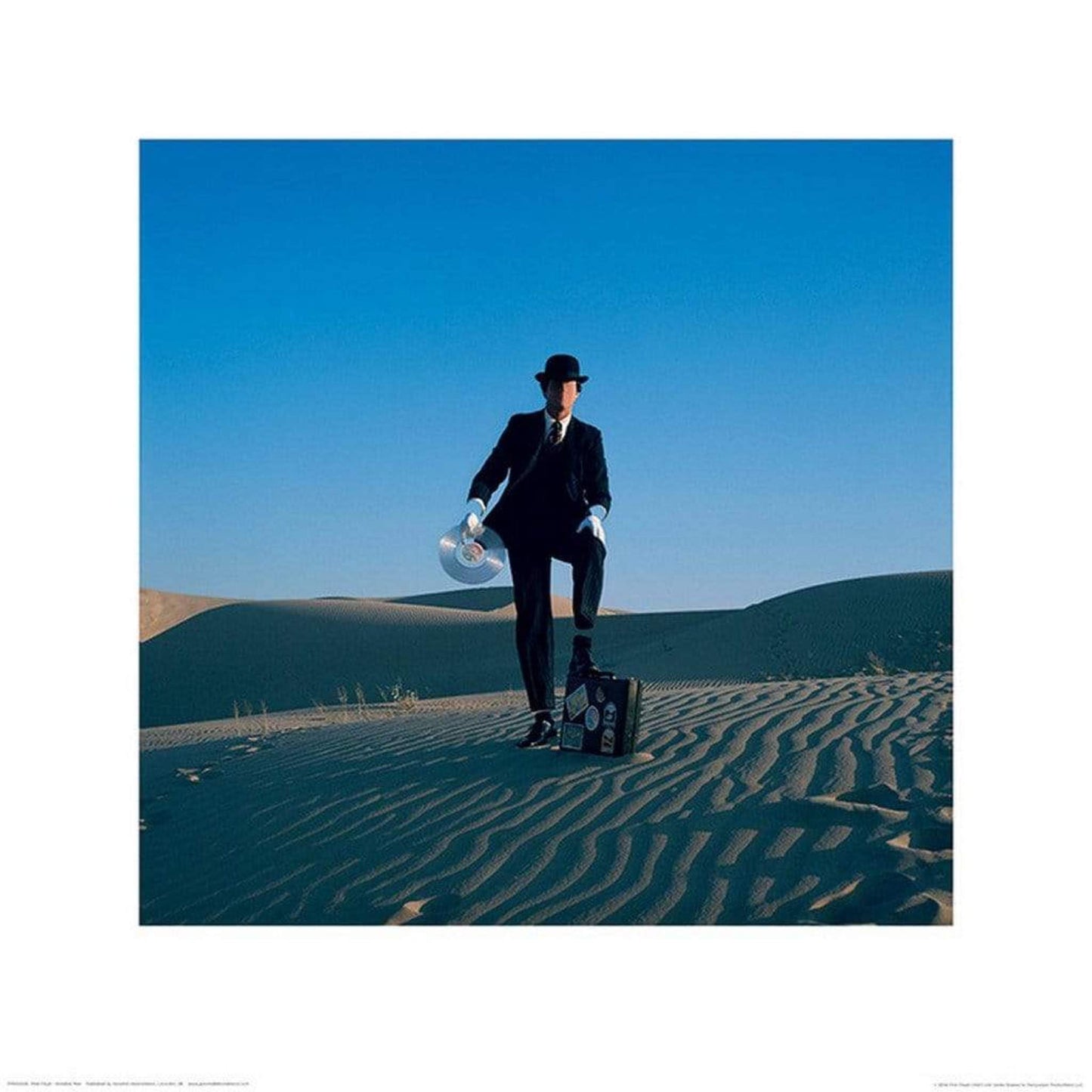 Kunstdruk Pink Floyd - Invisible Man 40x40cm