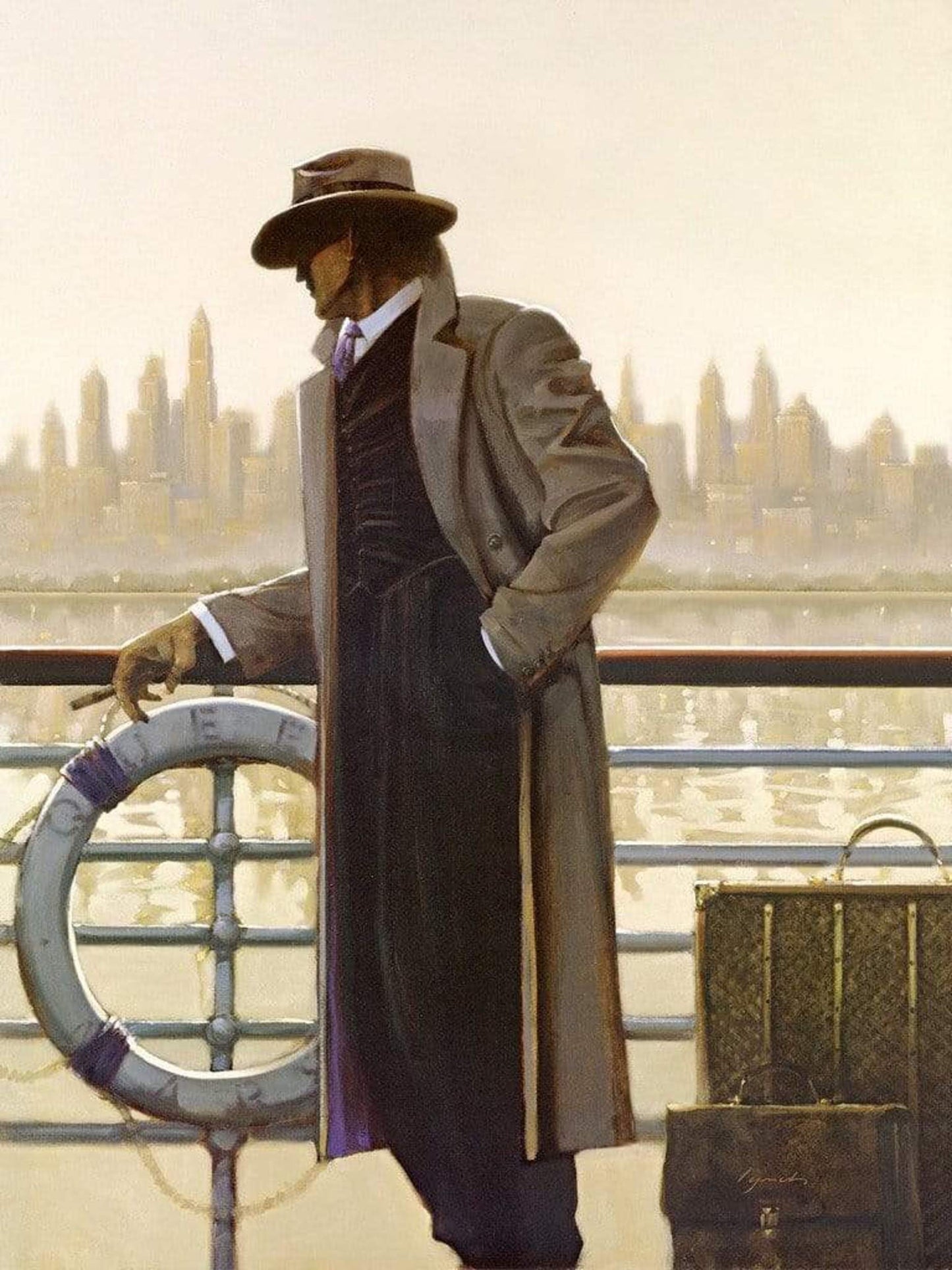Kunstdruk Brent Lynch - Pier 56 60x80cm