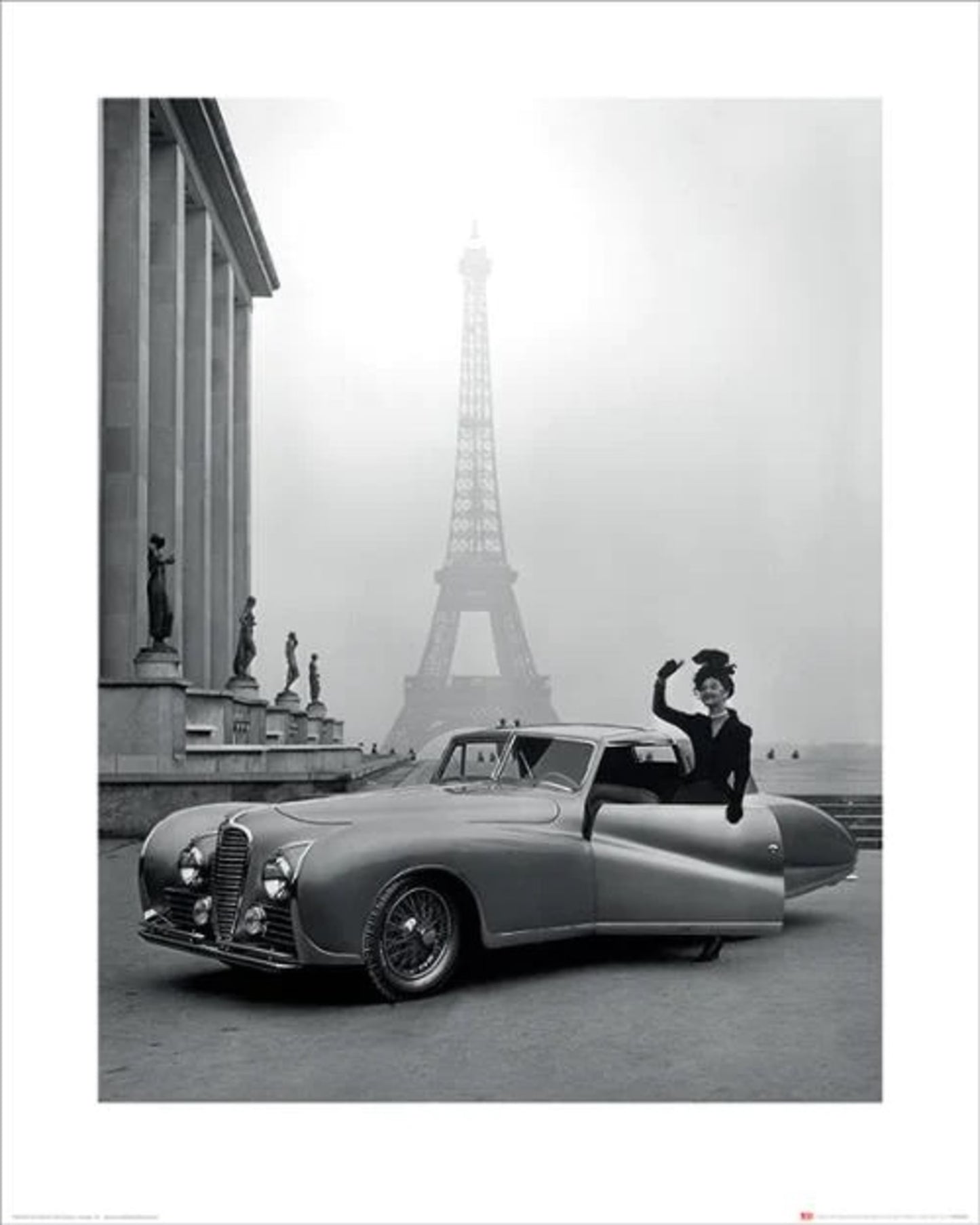 Kunstdruk Time Life - France 1947 40x50cm
