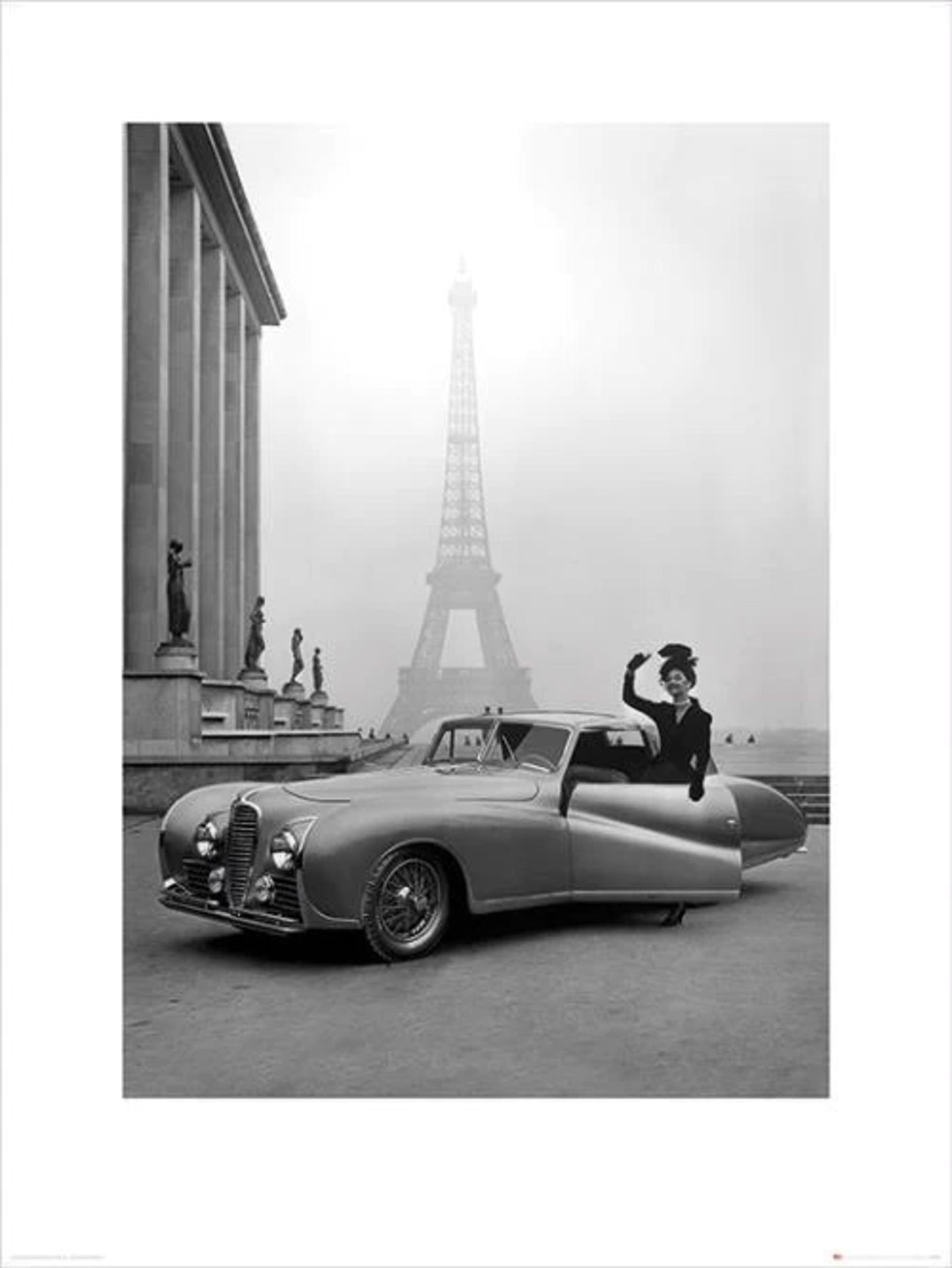 Kunstdruk Time Life - France 1947 60x80cm