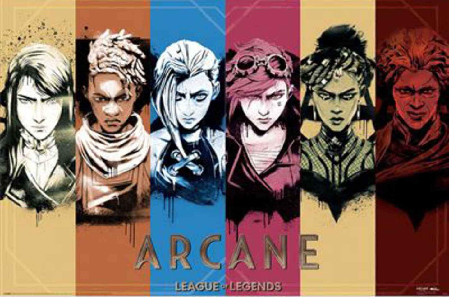 Poster Arcane - Colors 91,5x61cm