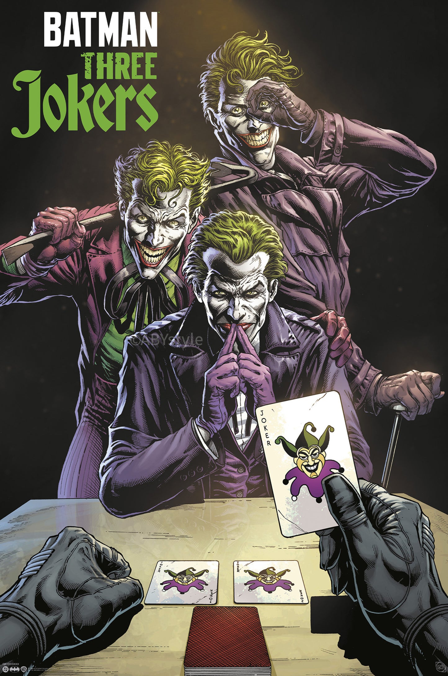 Poster DC Comics - Three Jokers 91,5x61cm