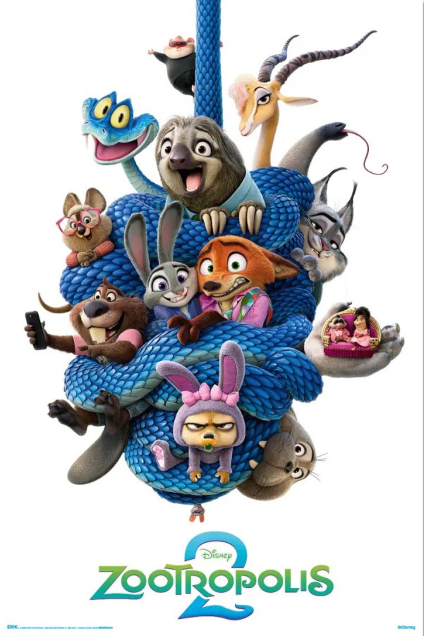 Poster Disney - Zootropolis 2 61x91,5cm | Posters.nl