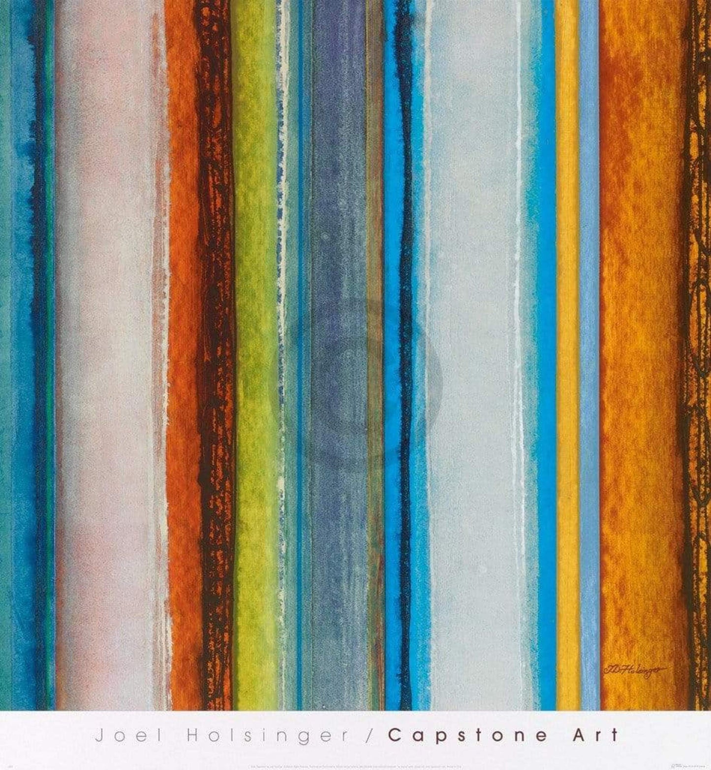 Kunstdruk Joel Holsinger - Color Sequence I 61x66cm