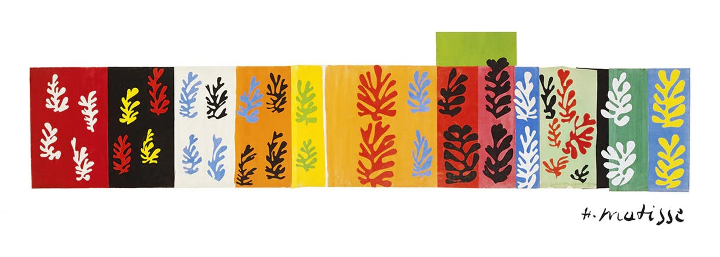 Kunstdruk Henri Matisse - Les Velours Small 100x35cm