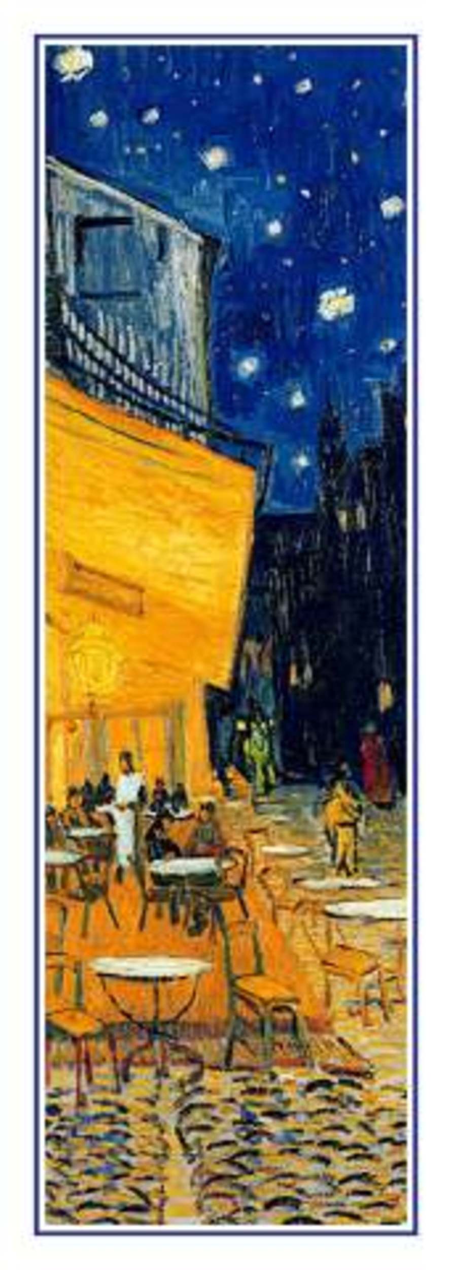 Kunstdruk Vincent van Gogh - Café de Nuit 25x70cm