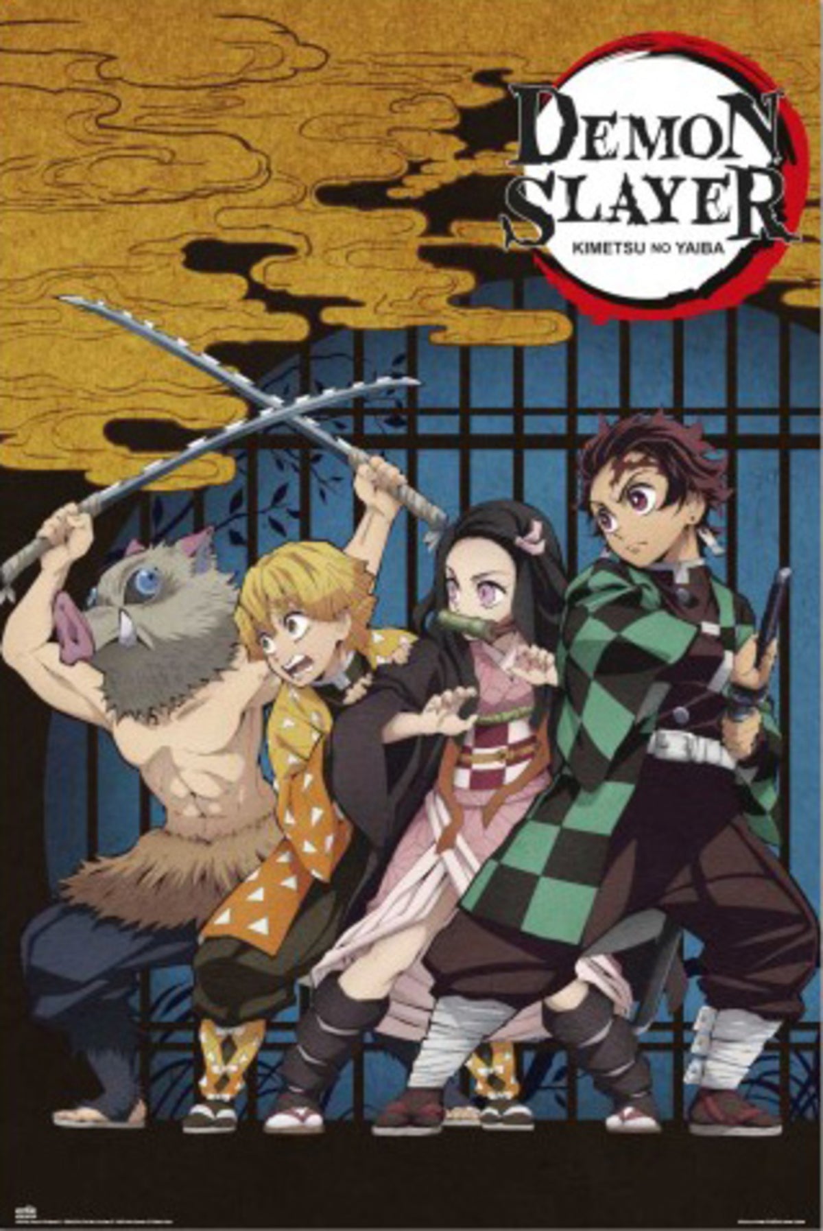 Poster Demon Slayer - The House of Drums 61x91,5cm