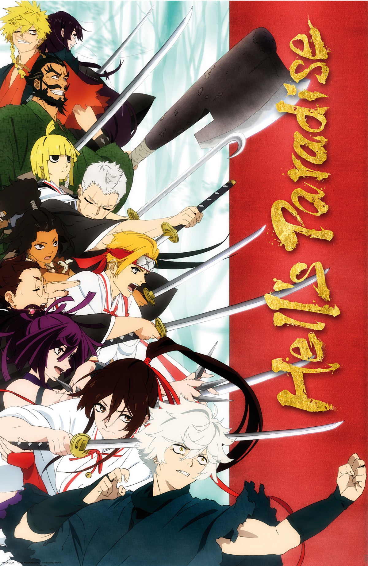 Poster Hells Paradise - Key Art Season 1 61x91,5cm