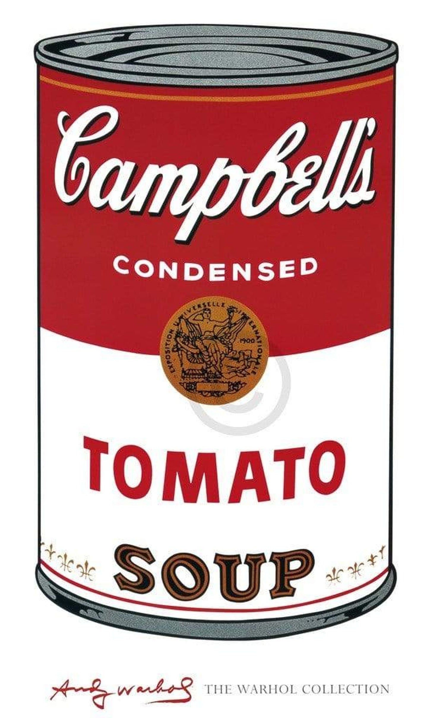 Kunstdruk Andy Warhol - Campbell's Soup I 60x100cm