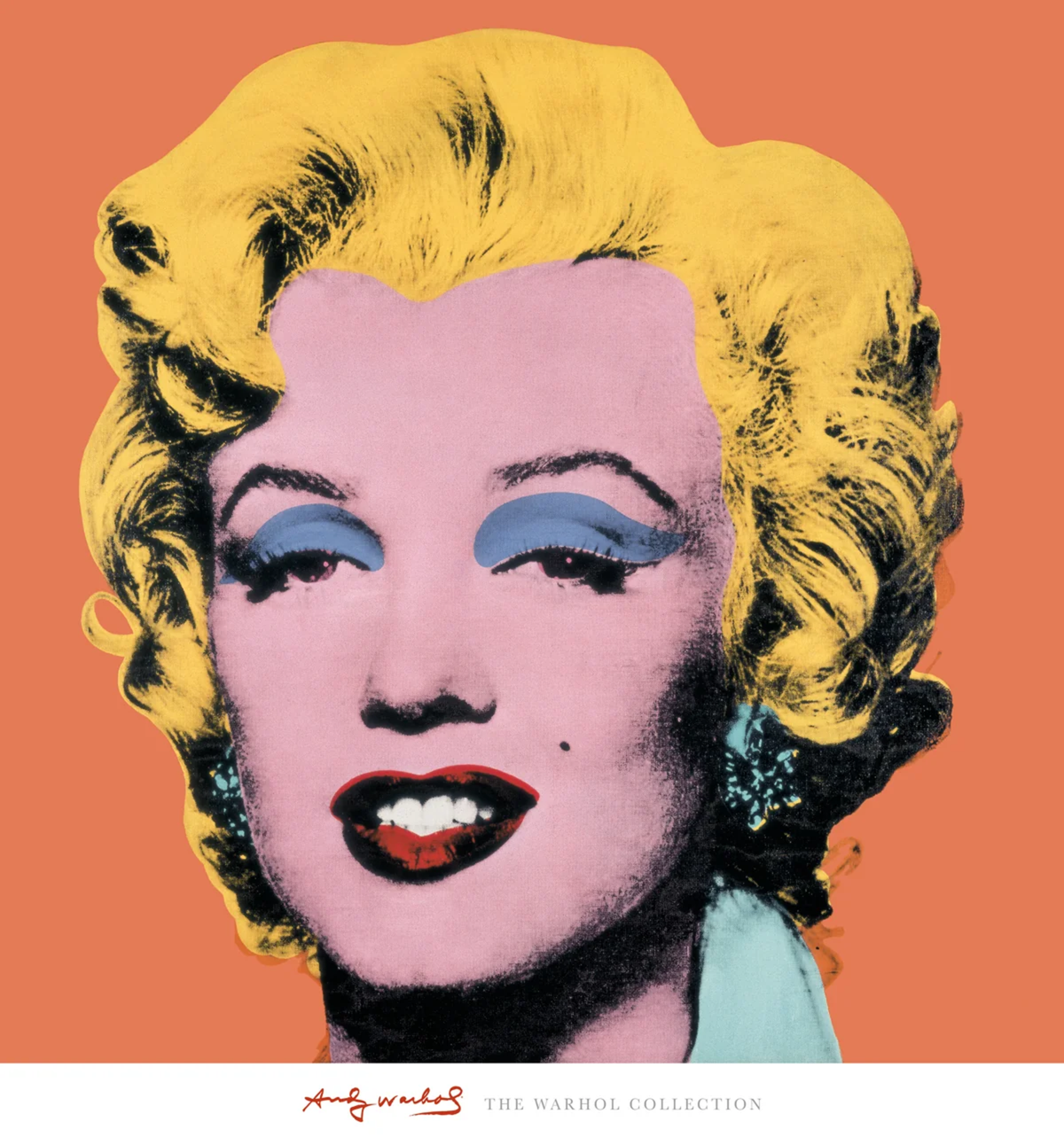 Kunstdruk Andy Warhol - Shot Orange Marilyn 65x71cm