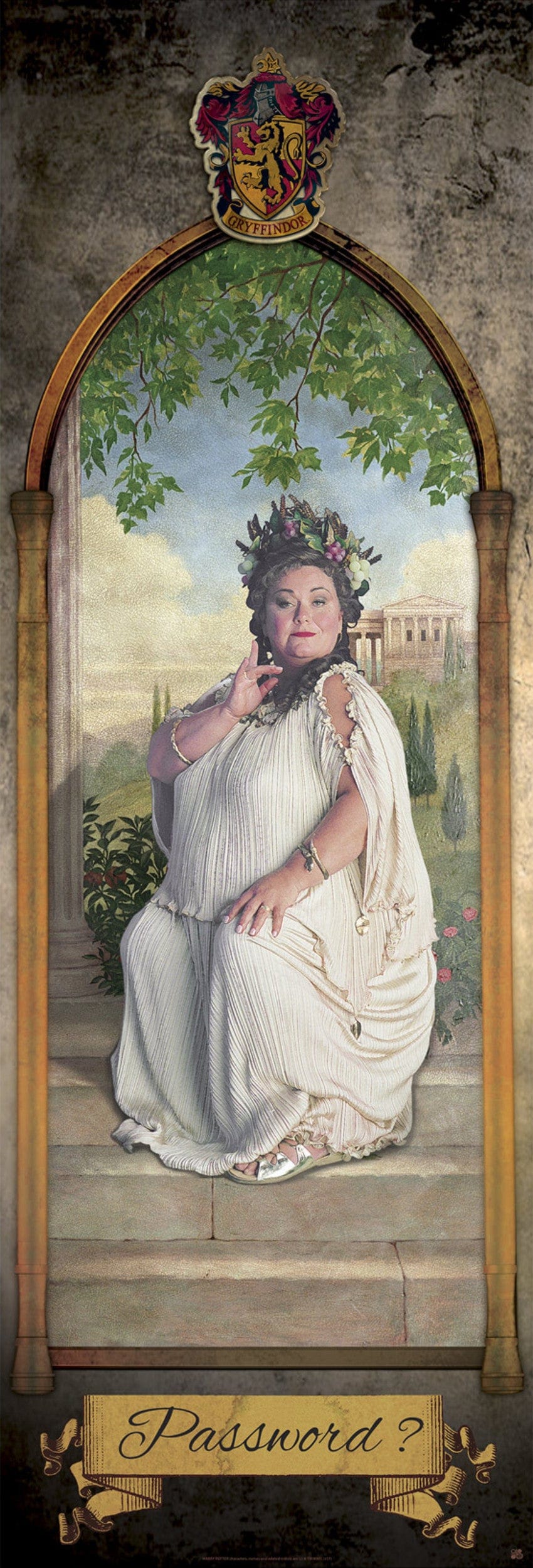 Abystyle Harry Potter Door Poster The Fat Lady Poster 53X158cm | Posters.nl