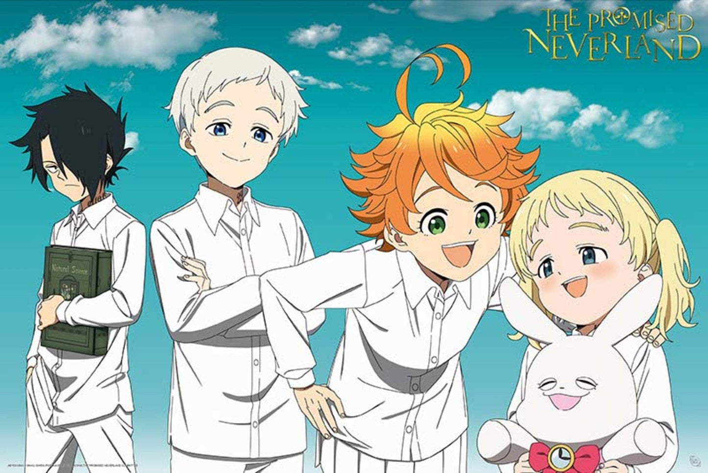 ABYstyle The Promised Neverland Trio Poster 91,5x61cm | Posters.nl