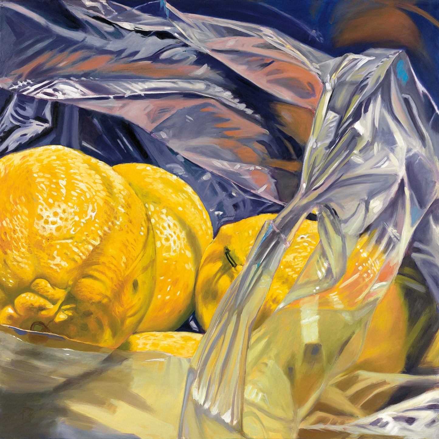 Thomas Freund Lemon bag Kunstdruk 98x98cm | Posters.nl