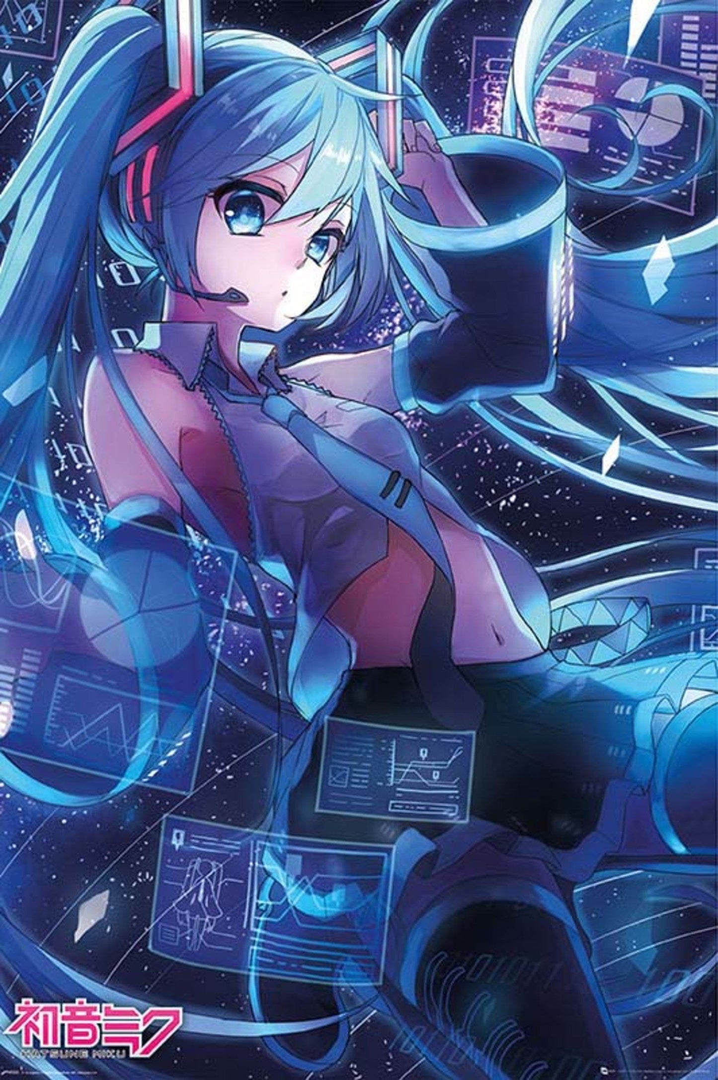 GBeye Hatsune Miku Screen Poster 61x91,5cm | Posters.nl