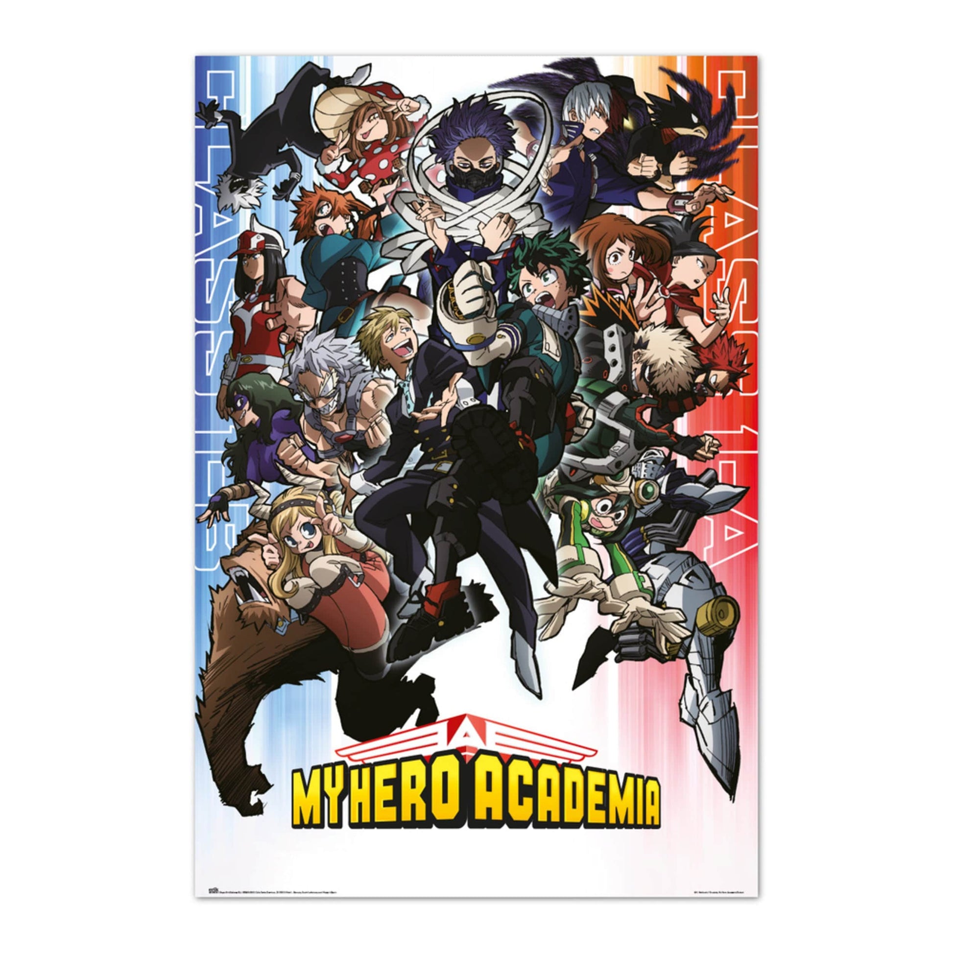 Grupo Erik Gpe5624 Poster My Hero Academia Class 1 A And Class 1 B | Posters.nl