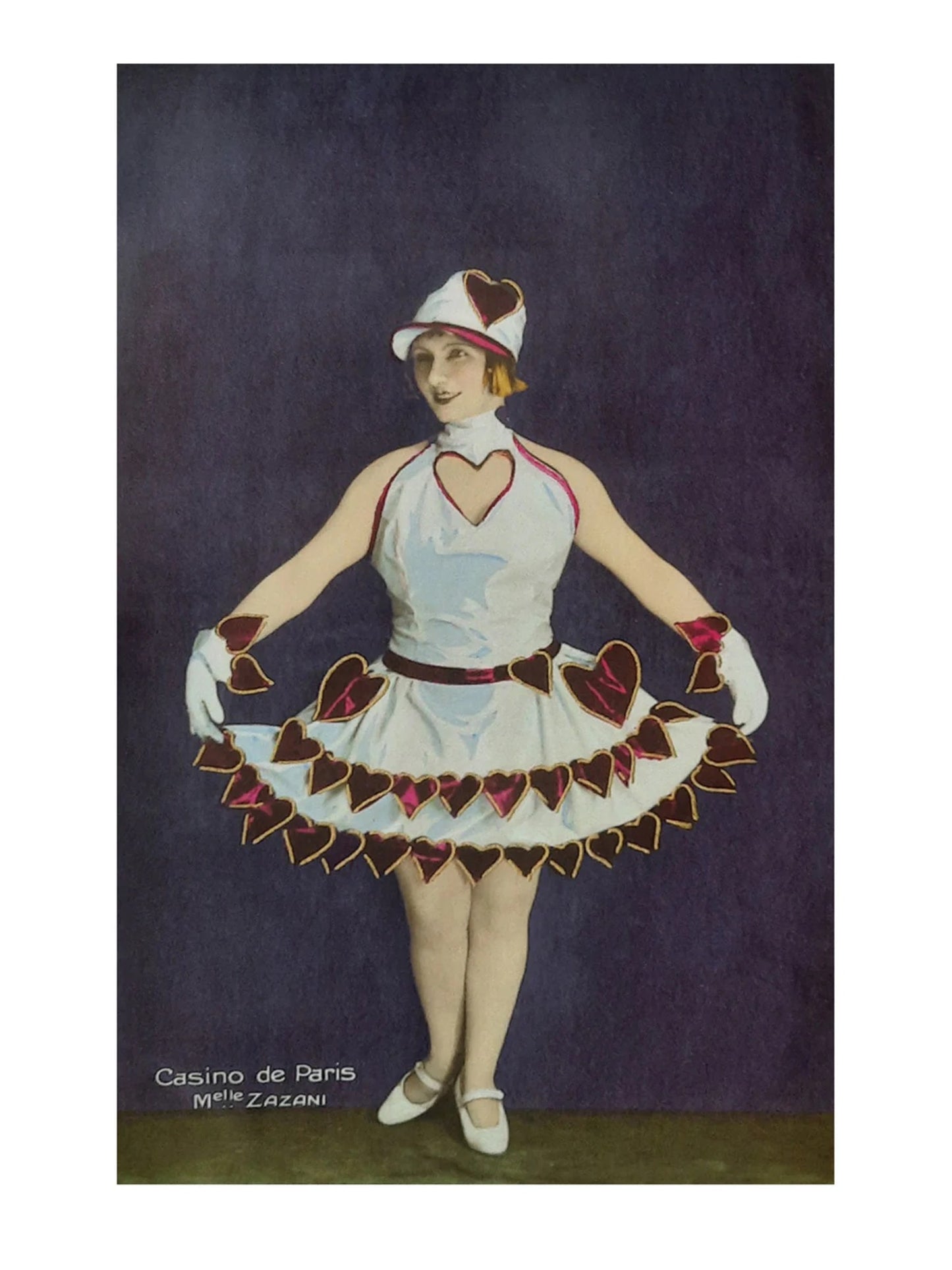 Kunstdruk - Casino de Paris Mlle Zazani ll 30x40cm