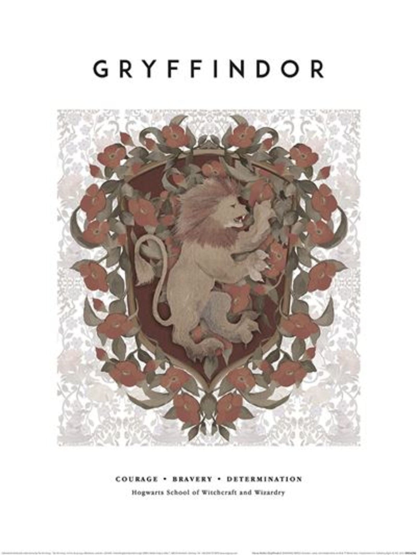 Kunstdruk Harry Potter Gryffindor 30x40cm Pyramid PPR54398 | Posters.nl