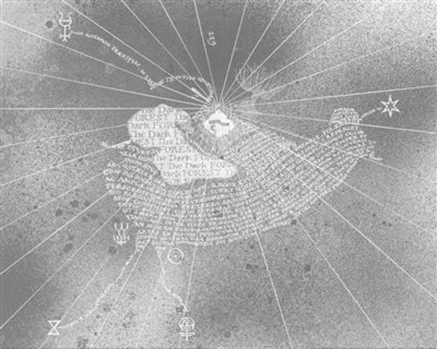 Kunstdruk Harry Potter Marauders Map Inky 50x40cm Pyramid PPR53248 | Posters.nl