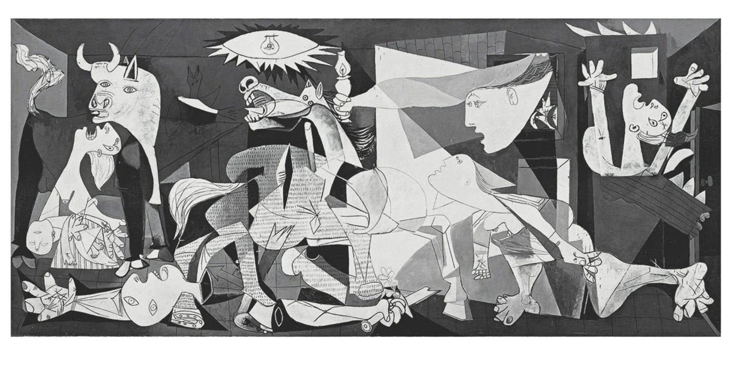 Kunstdruk Pablo Picasso Guernica 100x50cm PP 853 PGM | Posters.nl