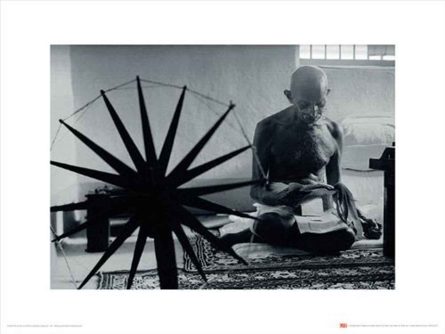 Kunstdruk Time Life Gandhi 40x30cm Pyramid PPR44217 | Posters.nl