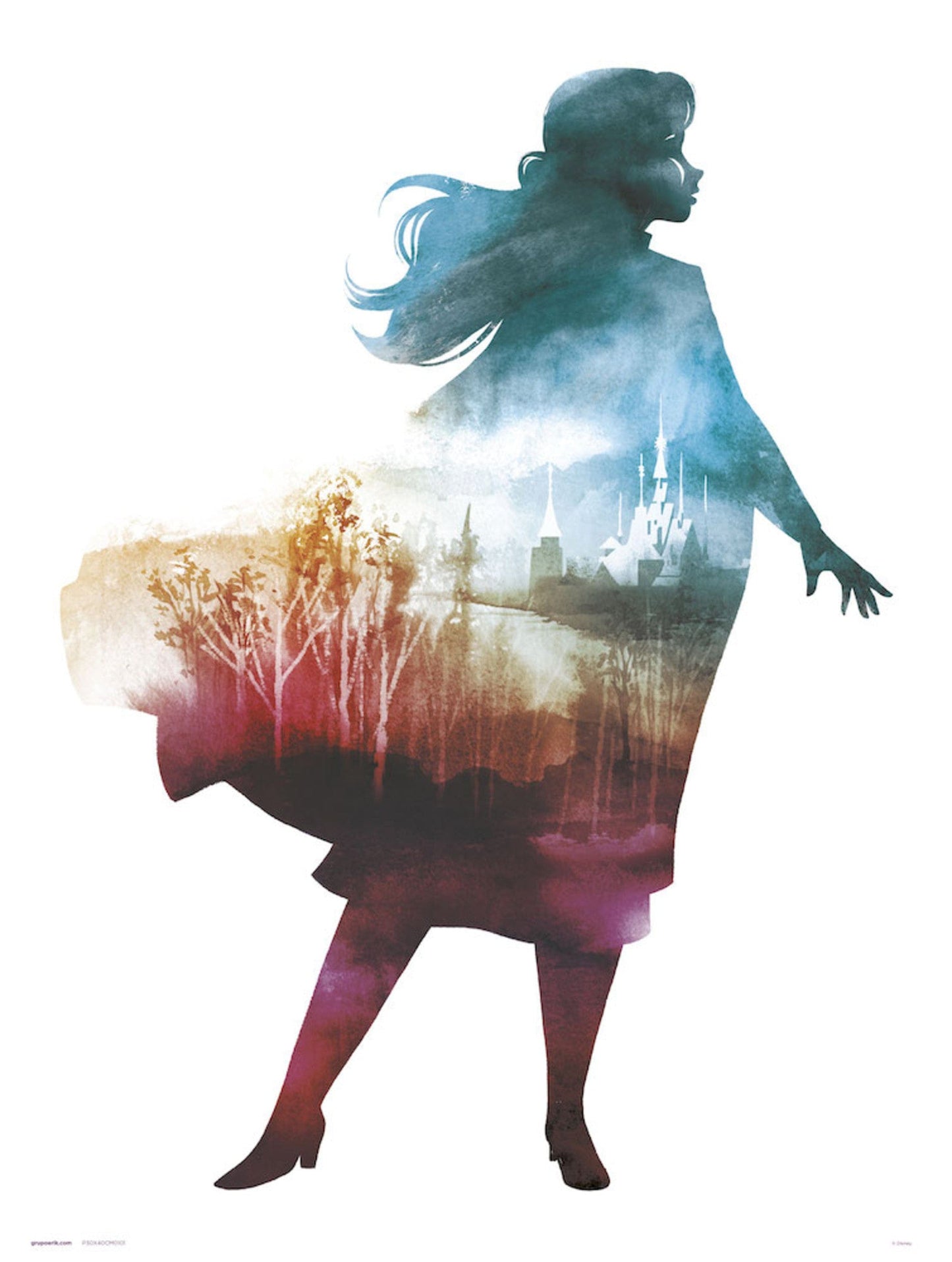 Grupo Erik Frozen Ii Anna Kunstdruk 30X40cm | Posters.nl