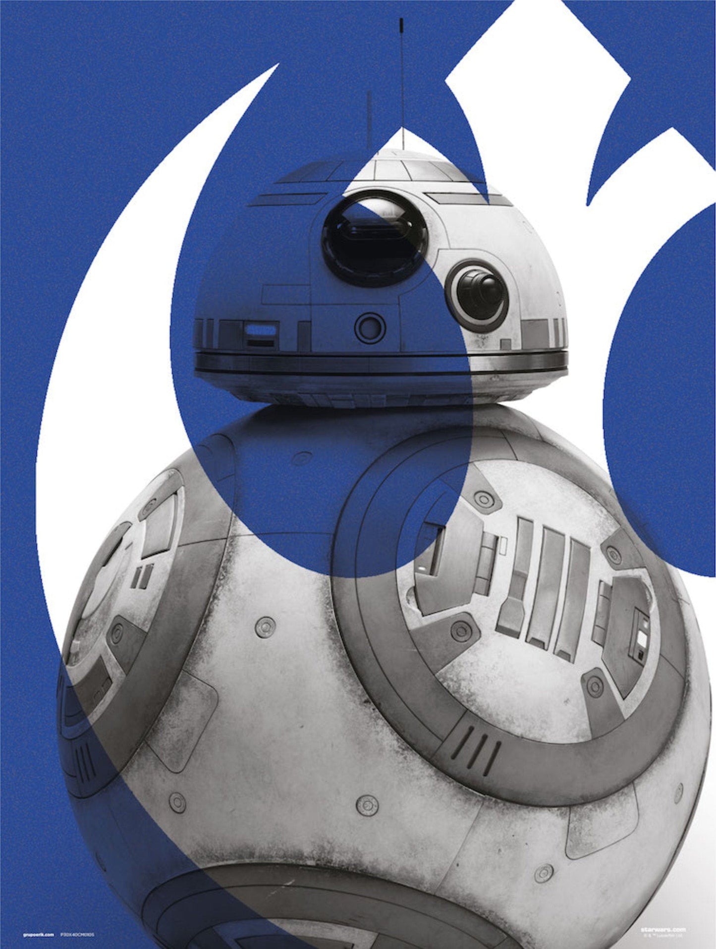 Grupo Erik Star Wars Episode Ix Bb 8 Kunstdruk 30X40cm | Posters.nl