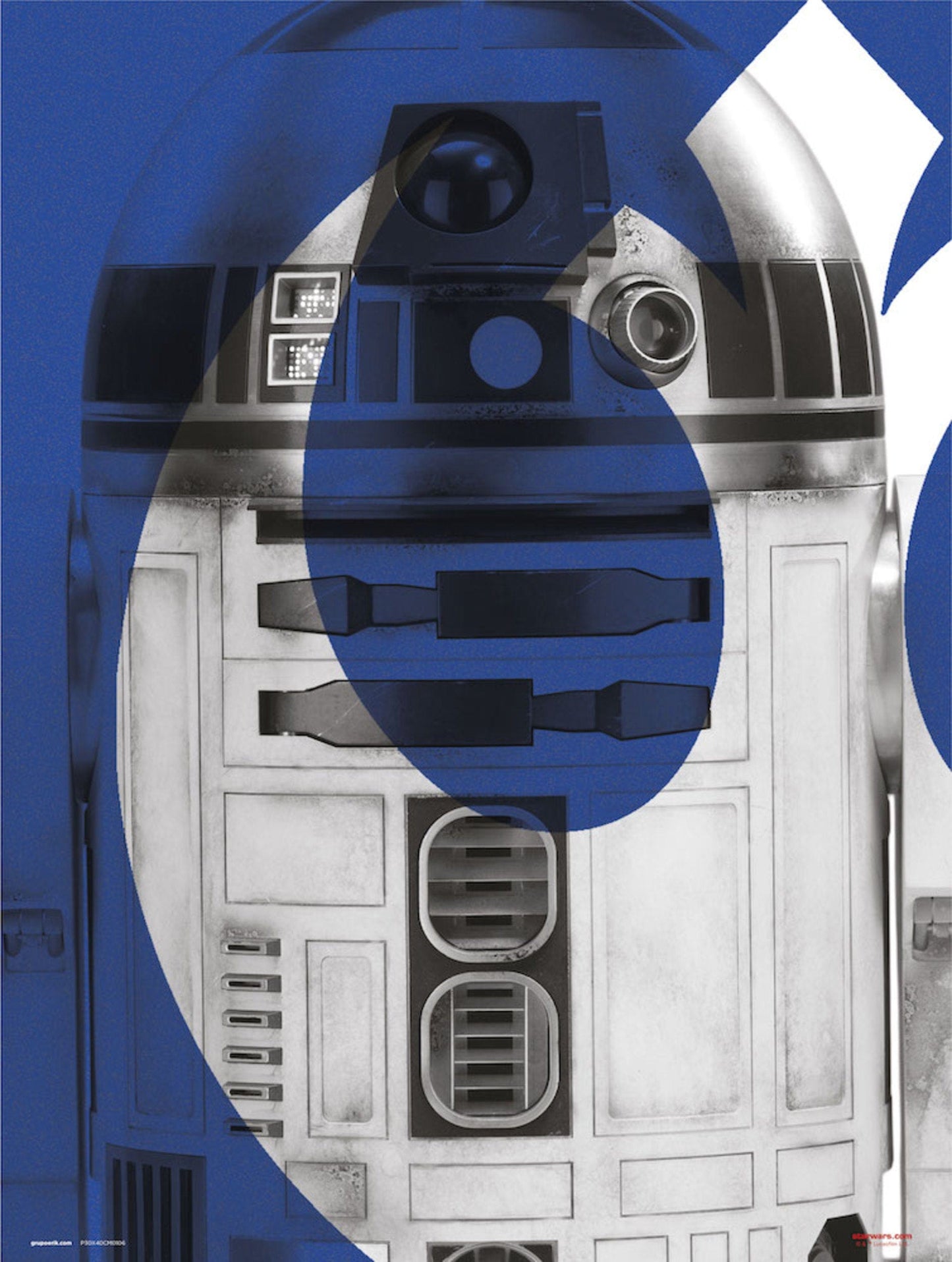 Grupo Erik Star Wars Episode Ix R2 D2 Kunstdruk 30X40cm | Posters.nl