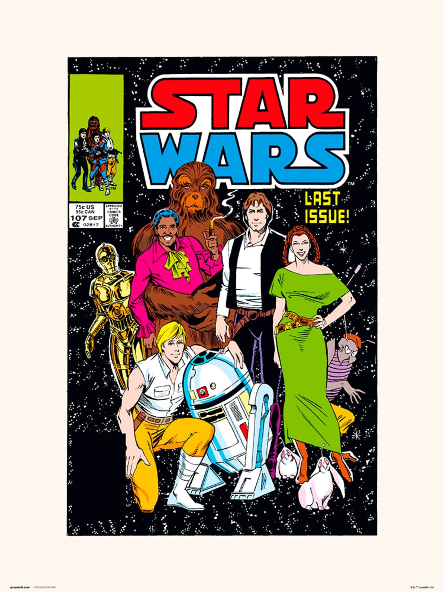 Grupo Erik Star Wars 107 All Together Now Kunstdruk 30X40cm | Posters.nl