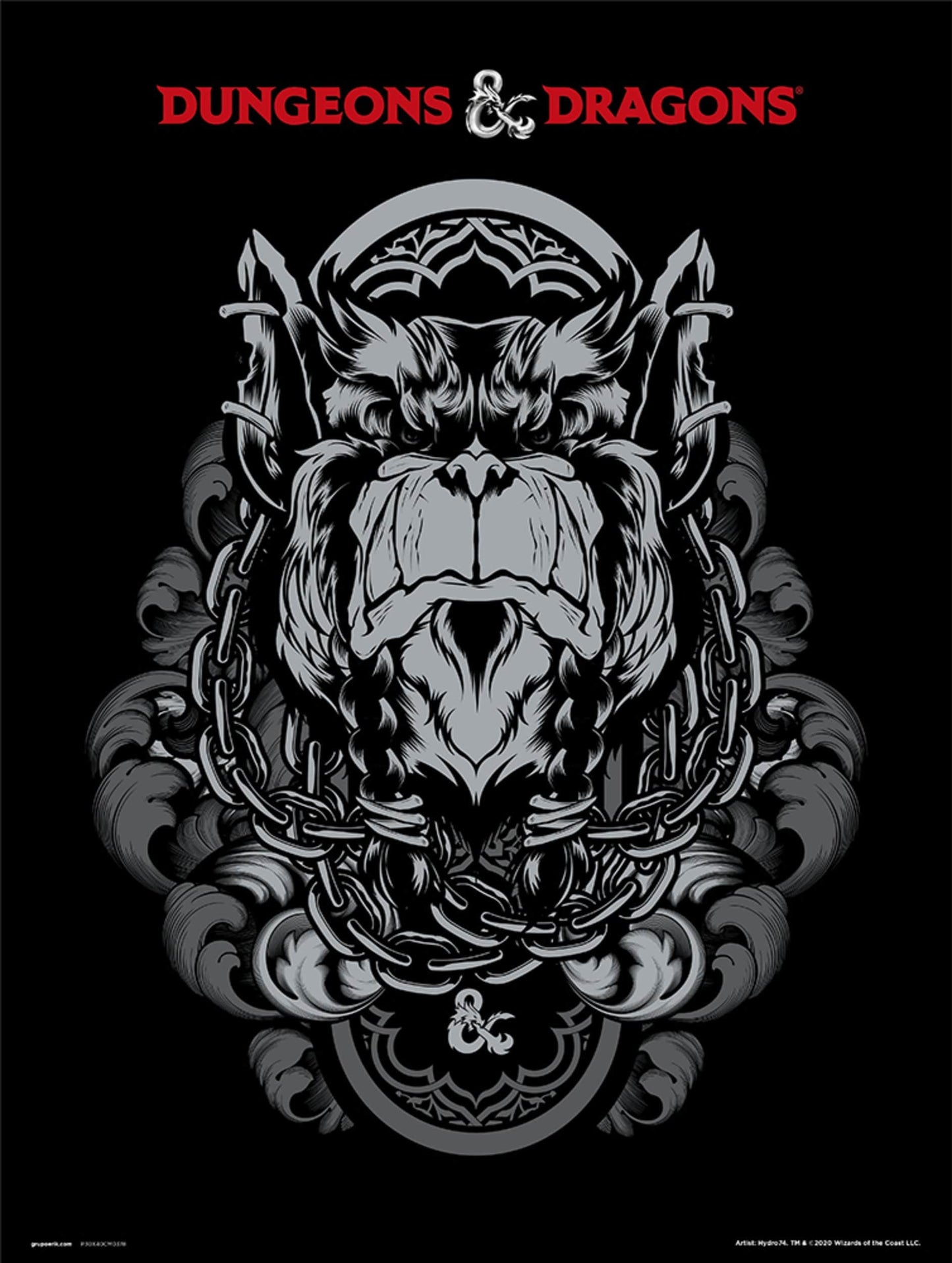 Grupo Erik Dungeons And Dragons Bugbear Kunstdruk 30X40cm | Posters.nl