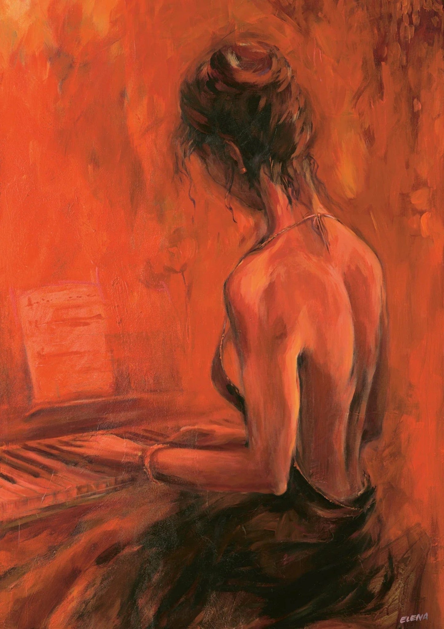 PGM FE 20 Elena Filatov Abend fur Dich Kunstdruk 70x100cm | Posters.nl