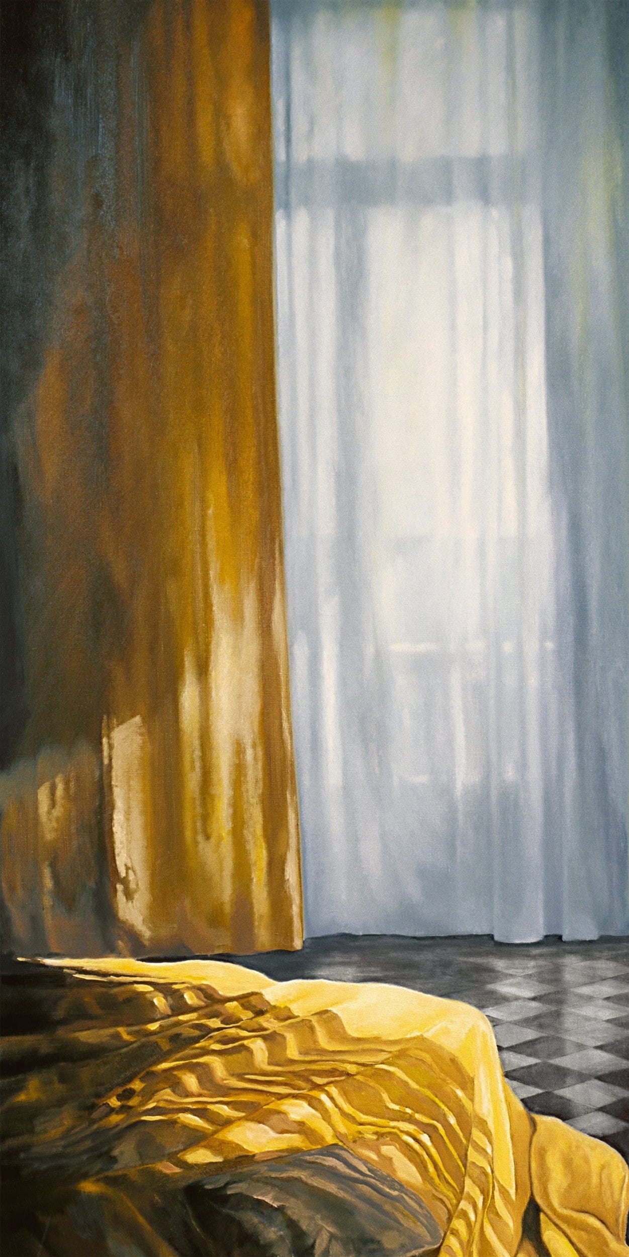 PGM HVG 03 Henning von Gierke Interieur mit Sonne und Meer I Kunstdruk 50x100cm | Posters.nl