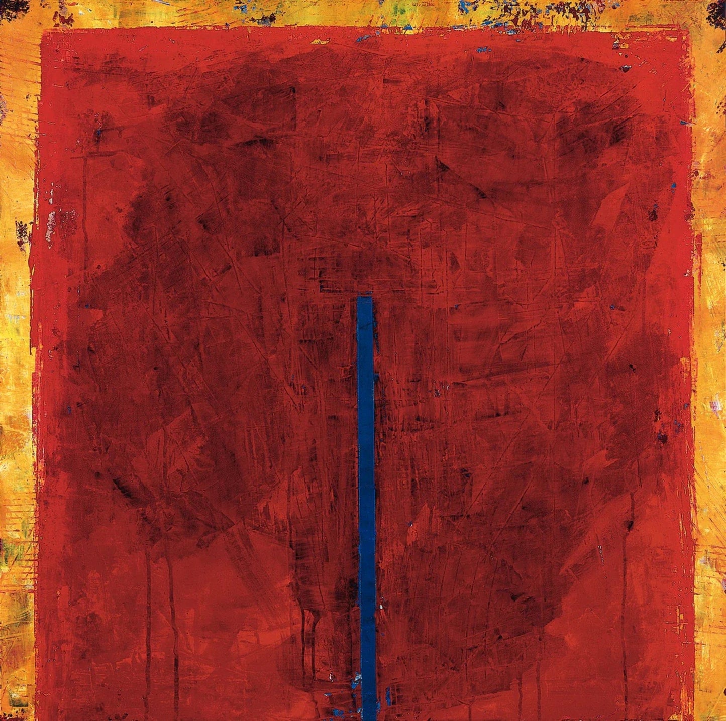 PGM RAB 17 Ralf Bohnenkamp Contrasting Red Kunstdruk 98x98cm | Posters.nl