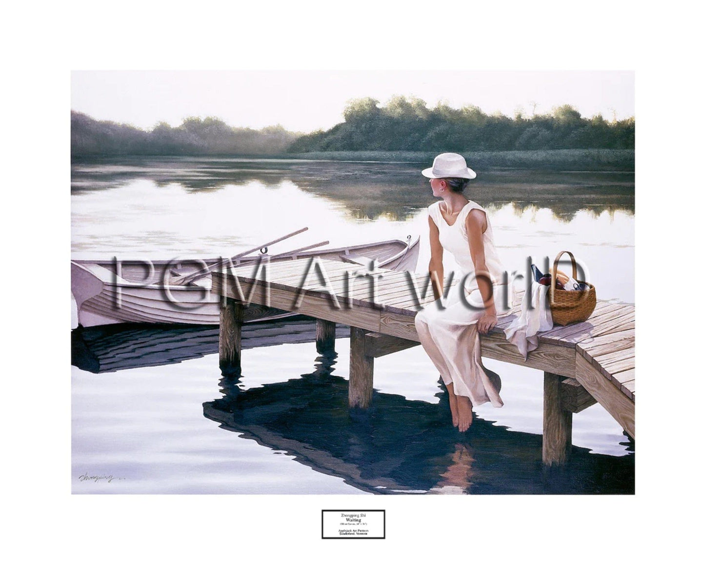 PGM ZS 02 Zhongping Shi Waiting Kunstdruk 76x61cm | Posters.nl