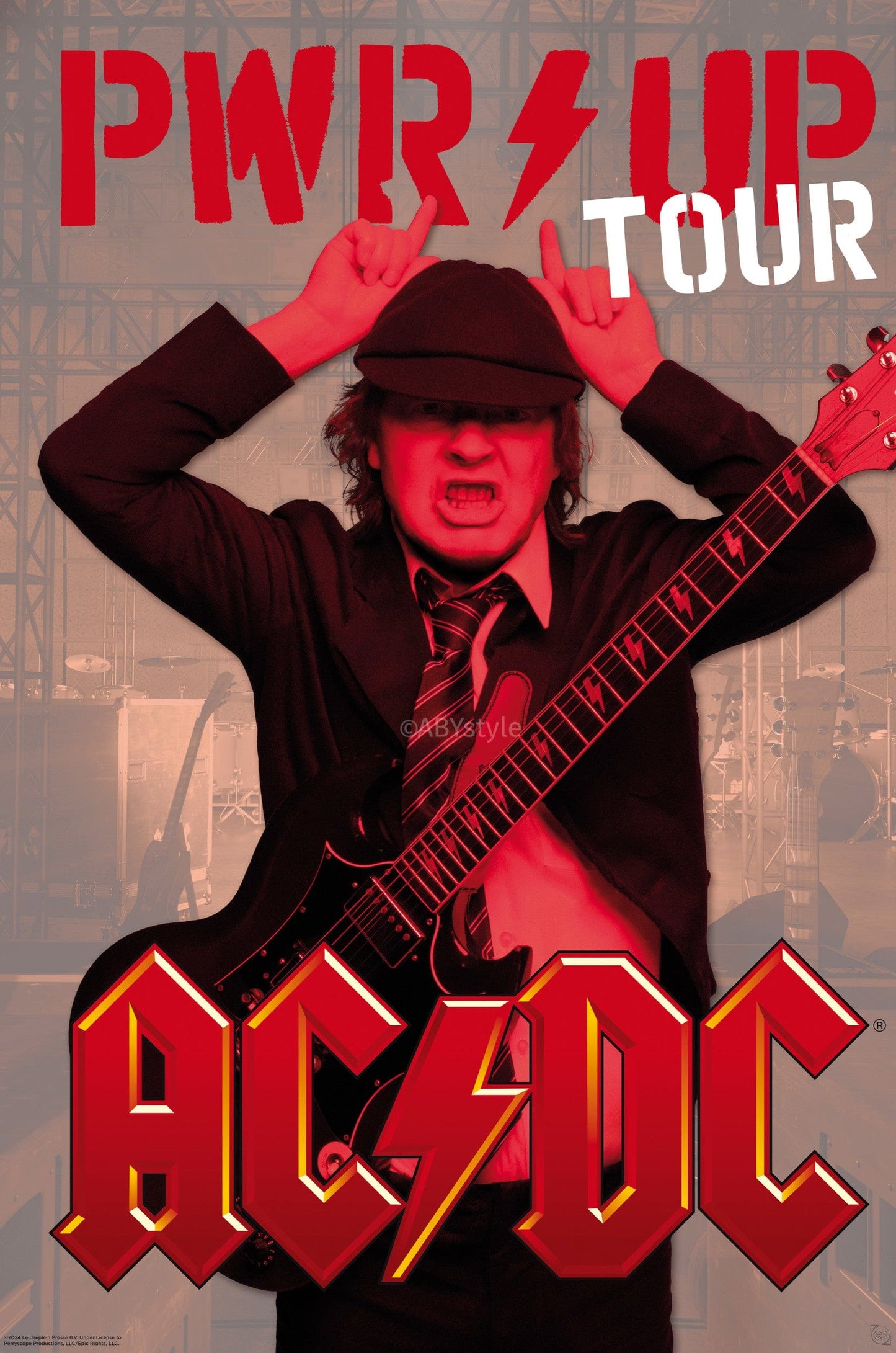 Poster Acdc Pwr Up Tour 61x91 5cm GBYDCO675 | Posters.nl