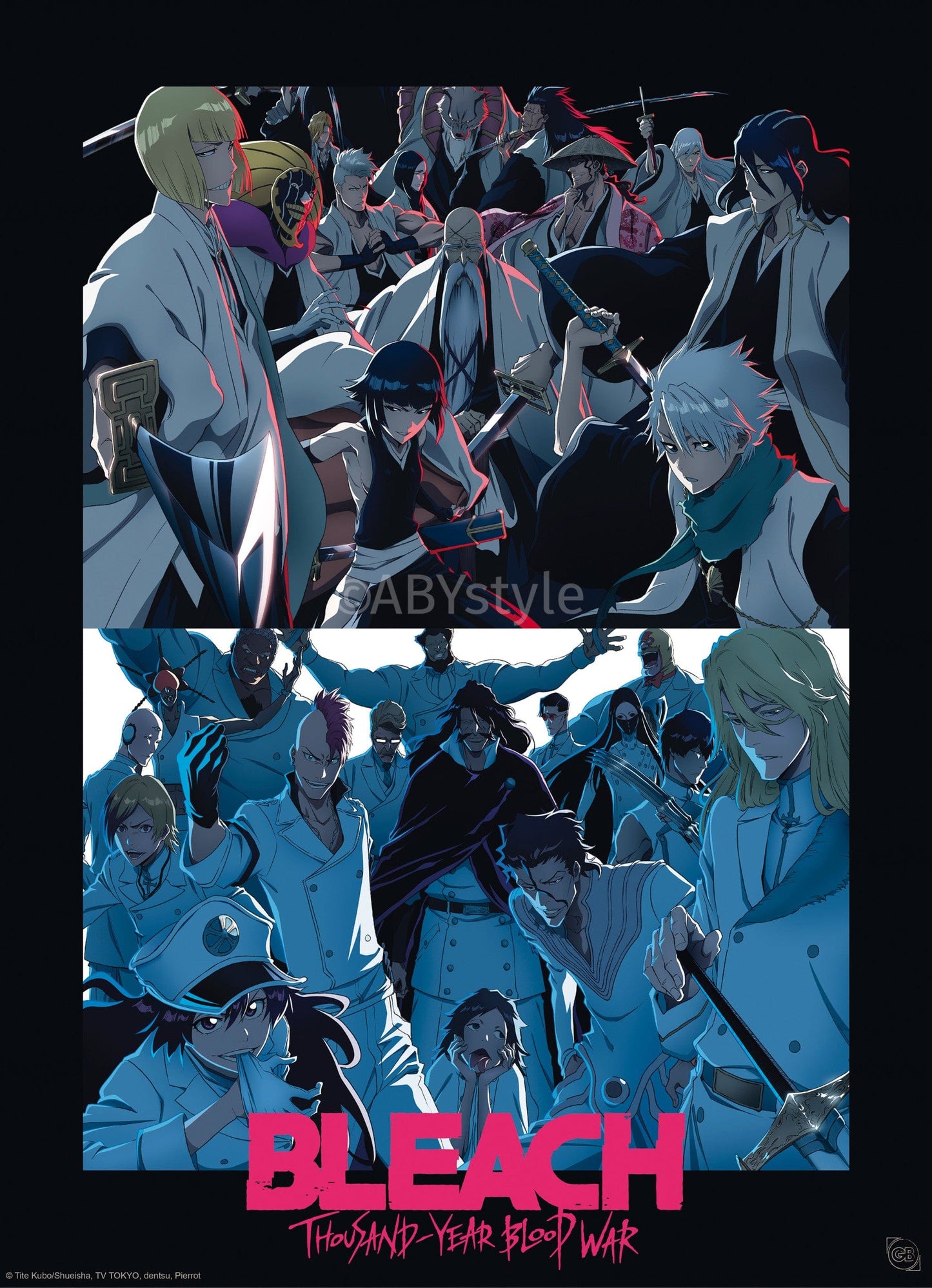 Poster Bleach Tybw Shinigami Vs Quincy 38x52cm Abystyle GBYDCO632 | Posters.nl