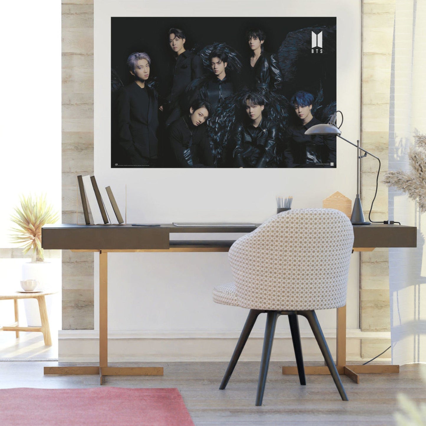 Poster Bts Black Wings 91.5x61cm Grupo Erik GPE5726 Sfeer | Posters.nl