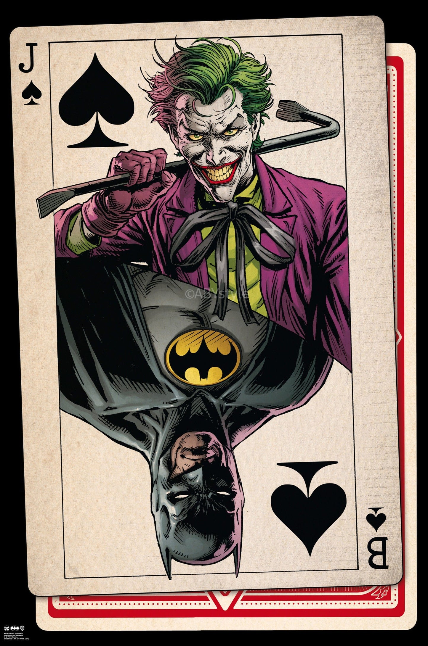 Poster Dc Comics Playing Card 61x91 5cm GBYDCO956 | Posters.nl