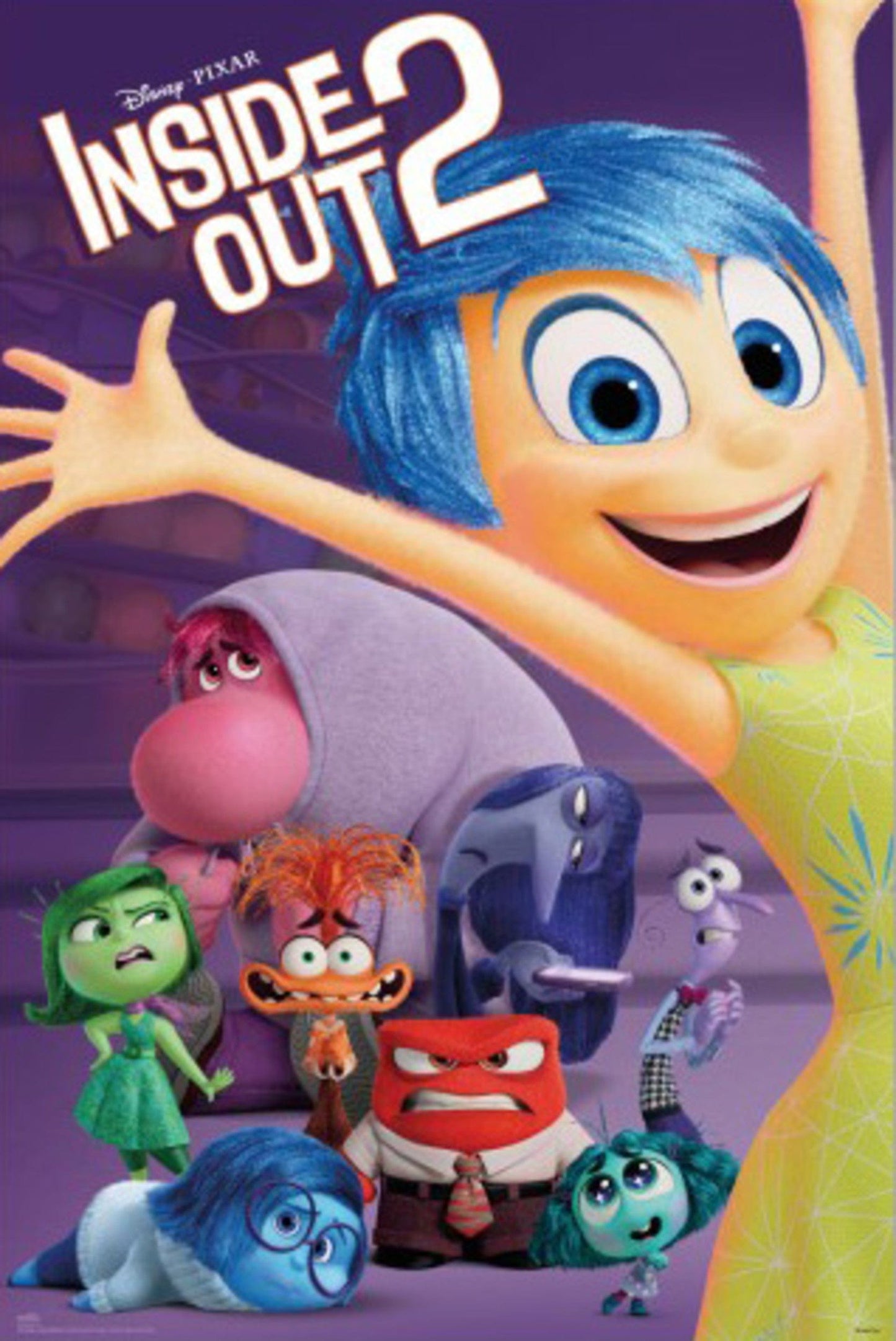 Poster Disney Pixar Inside Out 2 61x91 5cm Grupo Erik GPE5885 | Posters.nl