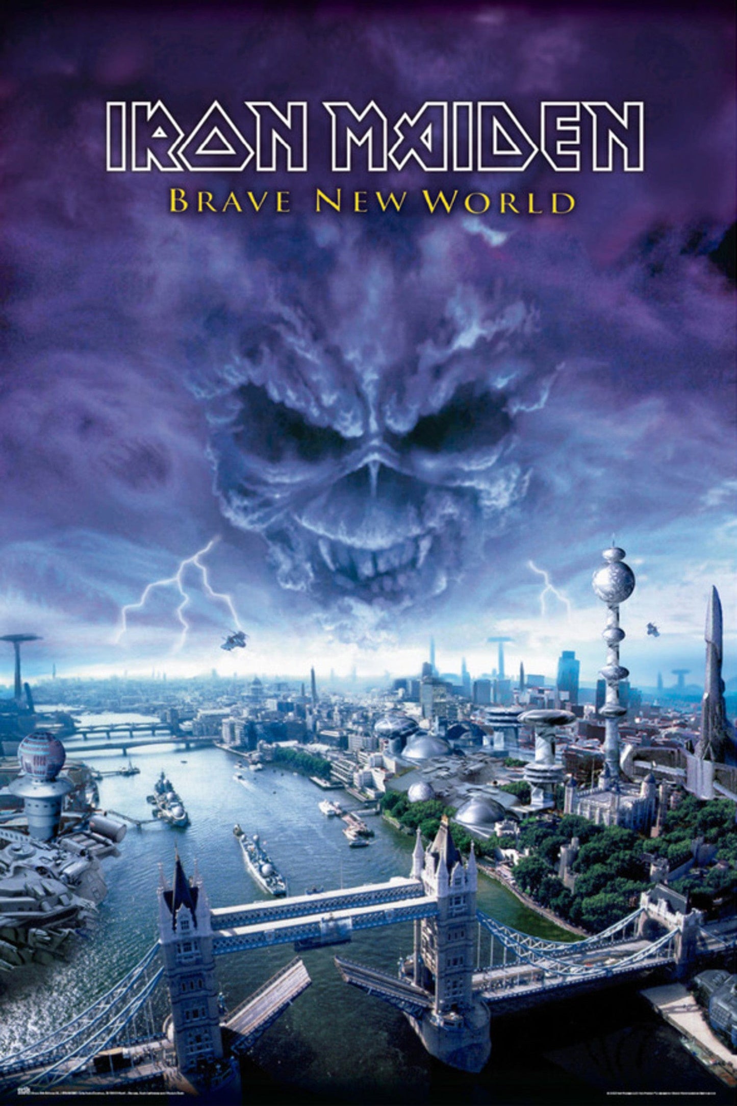 Poster Iron Maiden Brave New World 61x91 5cm Grupo Erik GPE5765 | Posters.nl