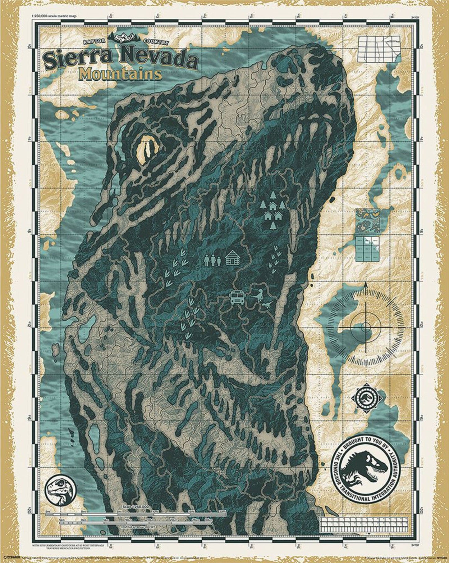 Poster Jurassic World Dominion 40x50cm Pyramid MPP50800 | Posters.nl