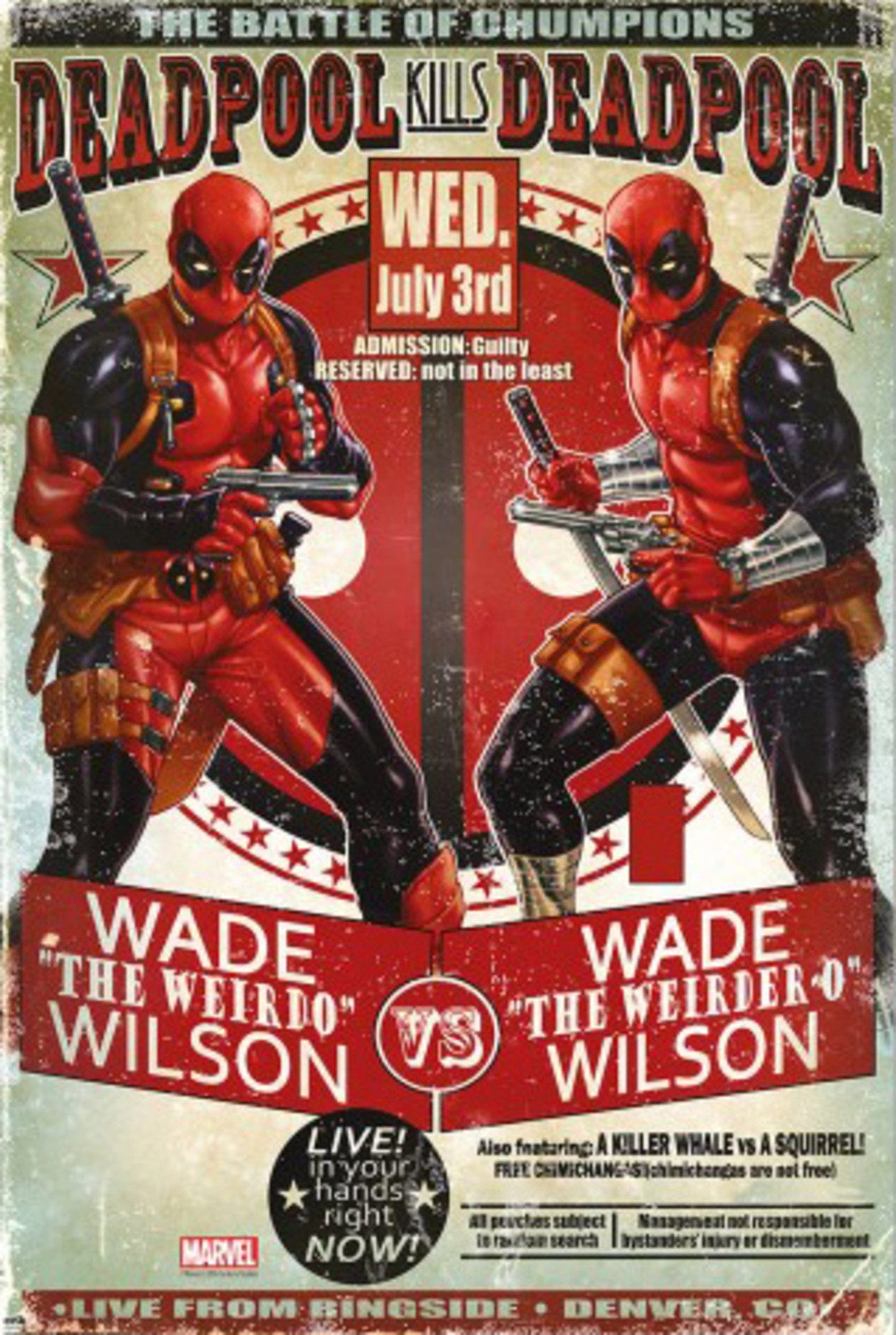 Poster Marvel Deadpool Kills Deadpool 61x91 5cm Grupo Erik GPE5881 | Posters.nl