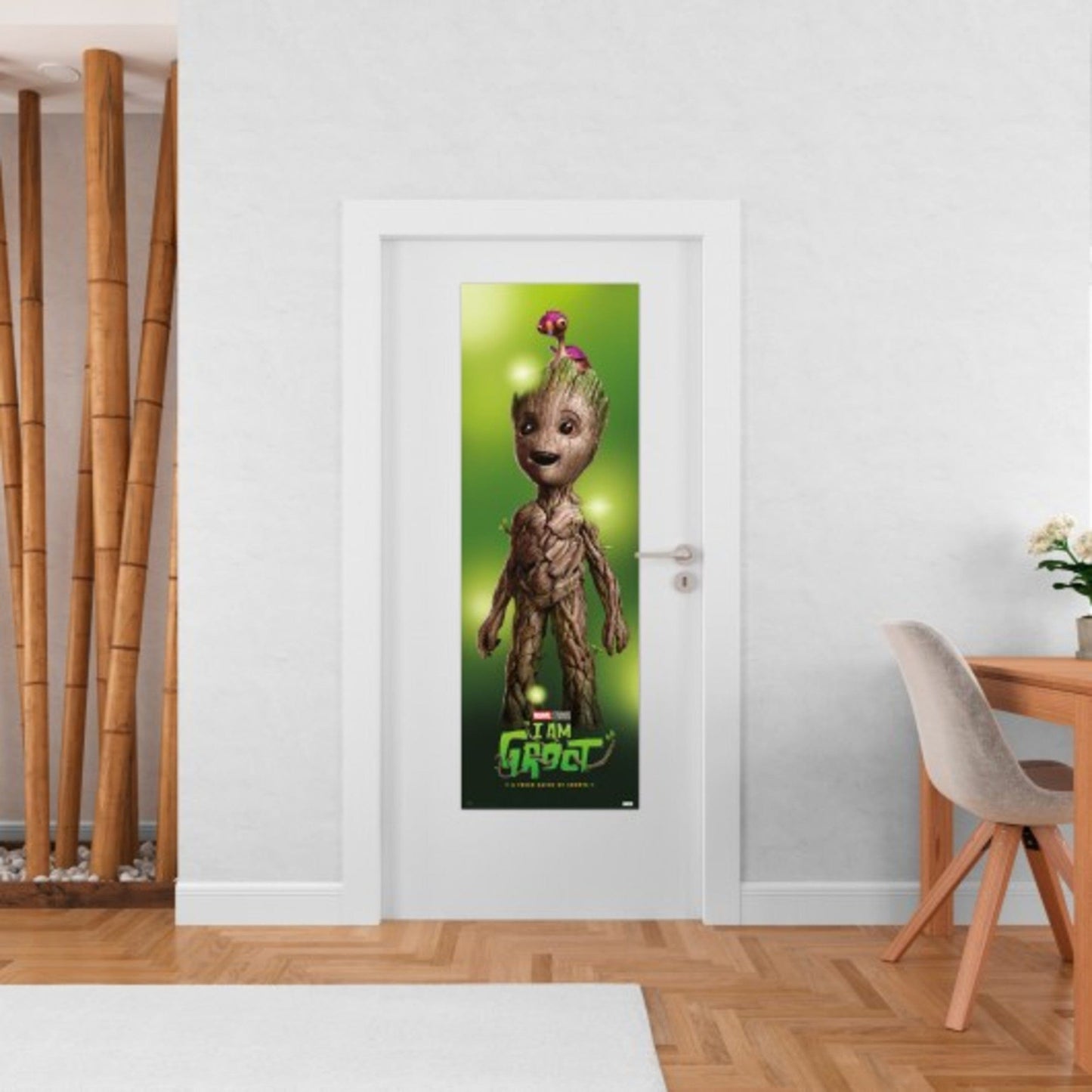 Poster Marvel I Am Groot 53x158cm Grupo Erik PPGE8126 Sfeer | Posters.nl