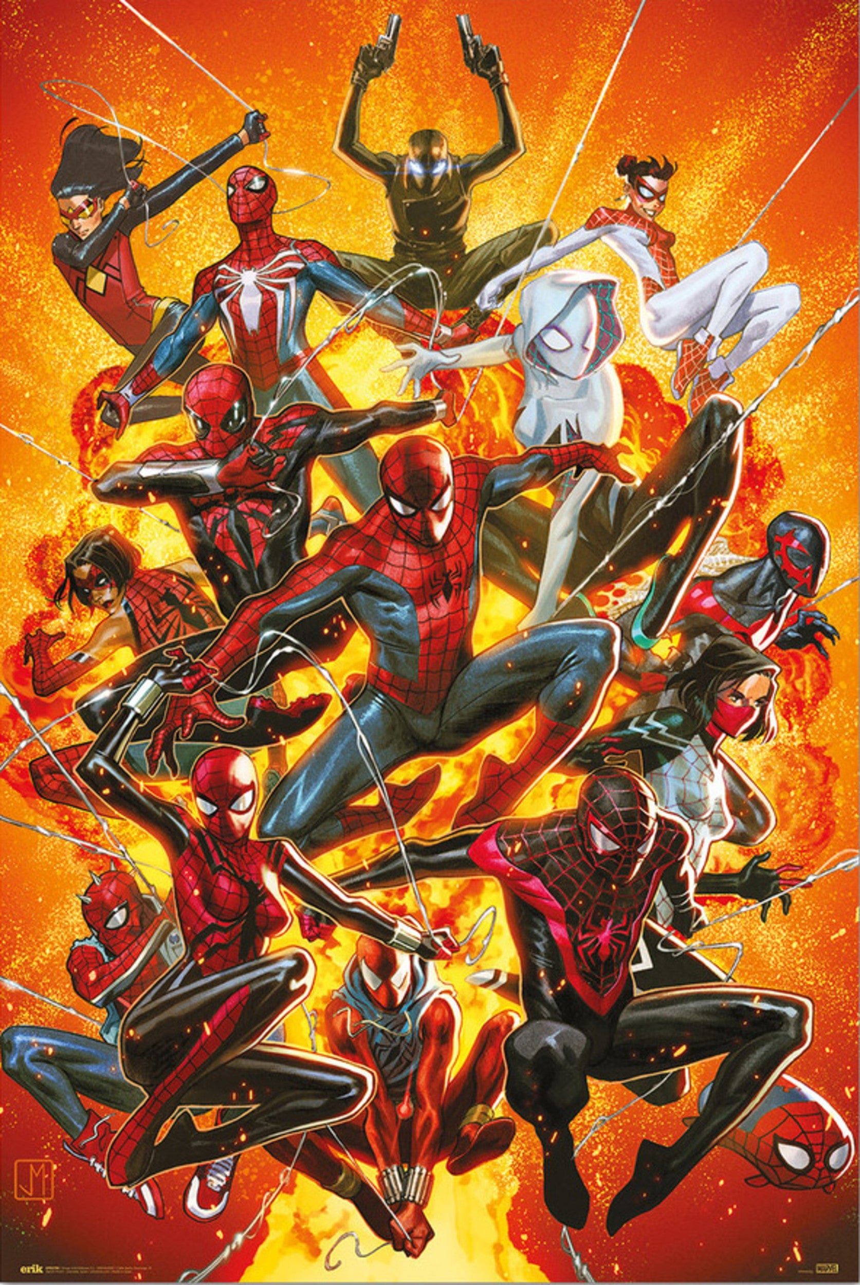 Poster Marvel Spider Man Spider Geddon 1 61x91 5cm Grupo Erik GPE5786 | Posters.nl